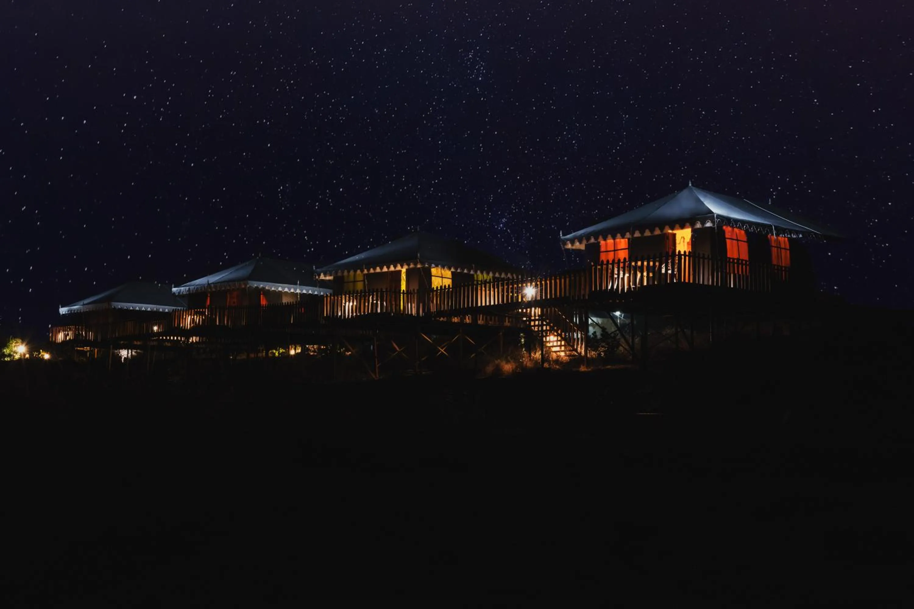 Facade/entrance in Foothill Pushkar Resort