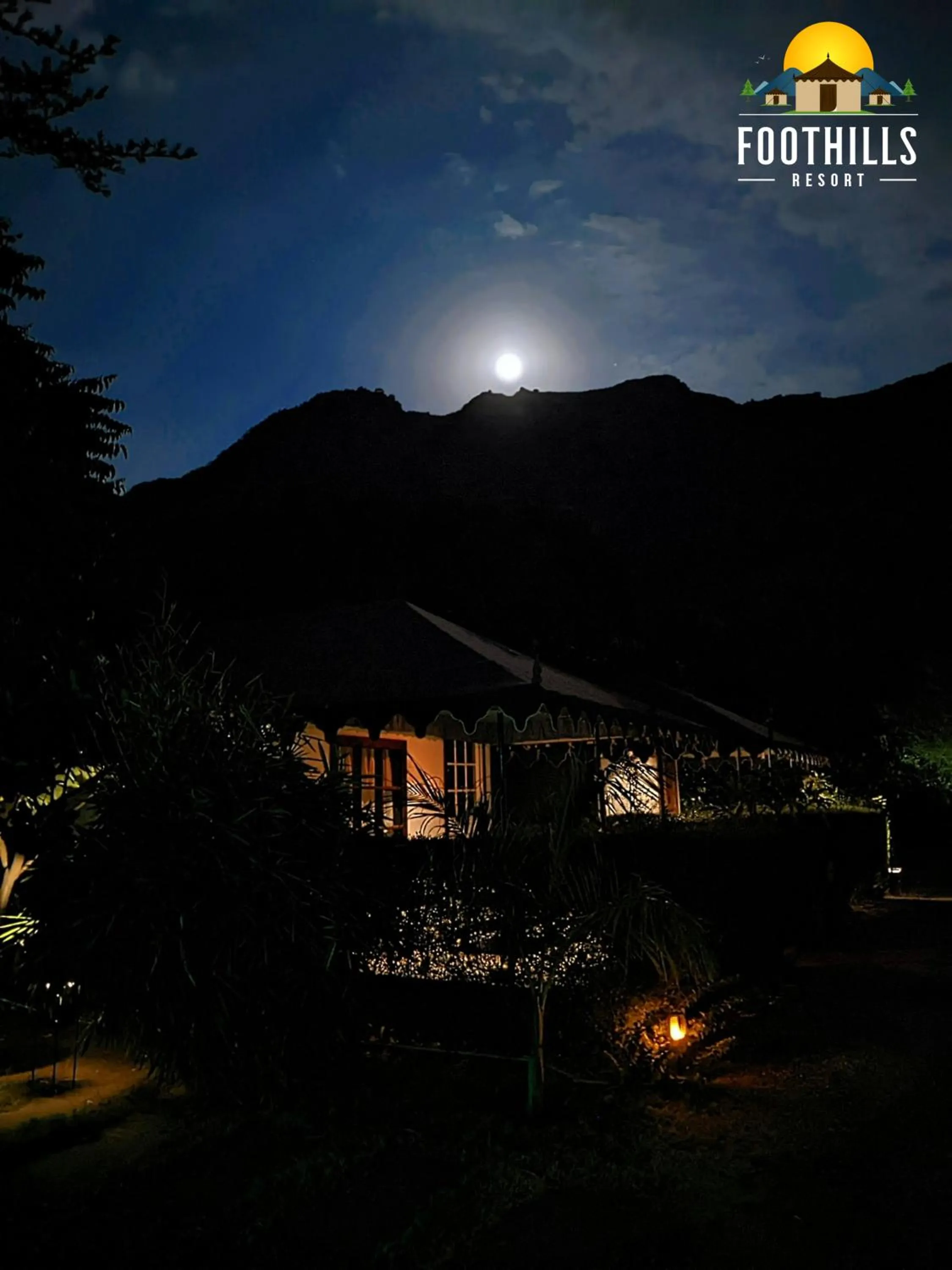 Night in Foothill Pushkar Resort