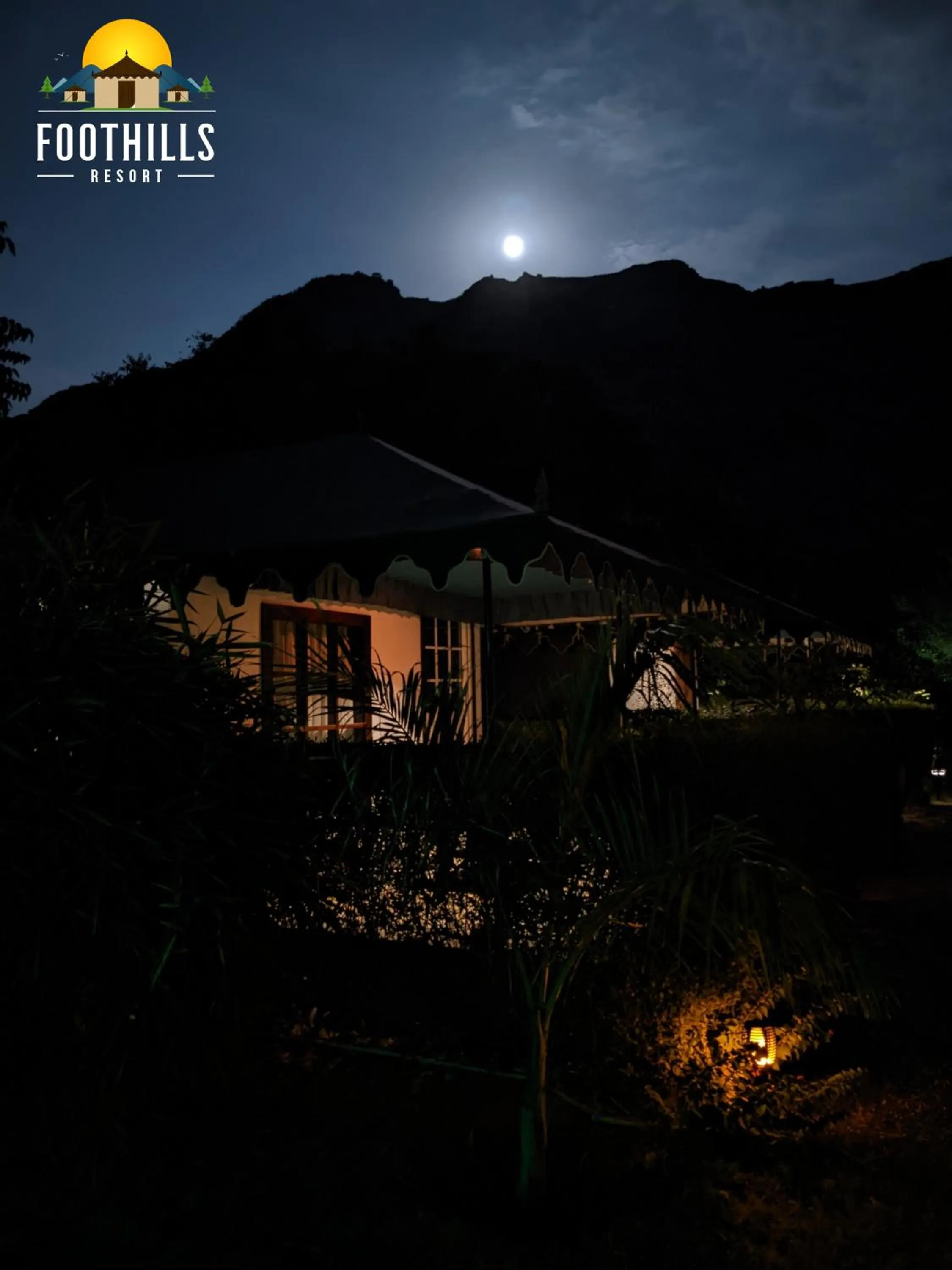 Night in Foothill Pushkar Resort