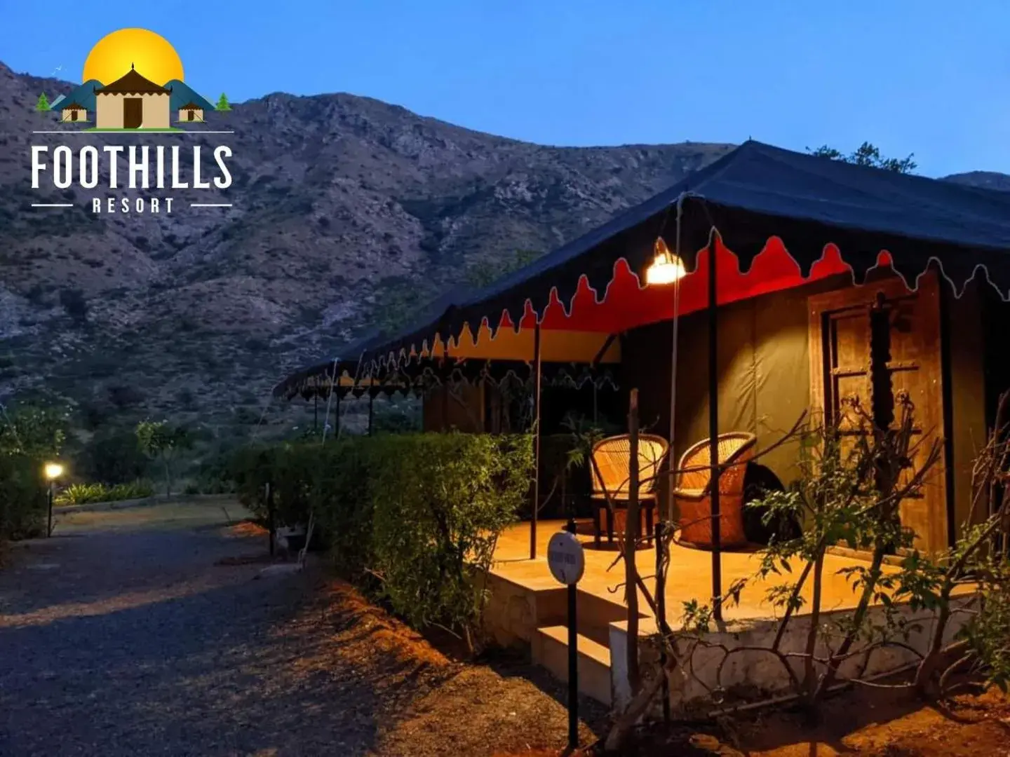 Mountain view in Foothill Pushkar Resort Mountain view in Foothill Pushkar Resort