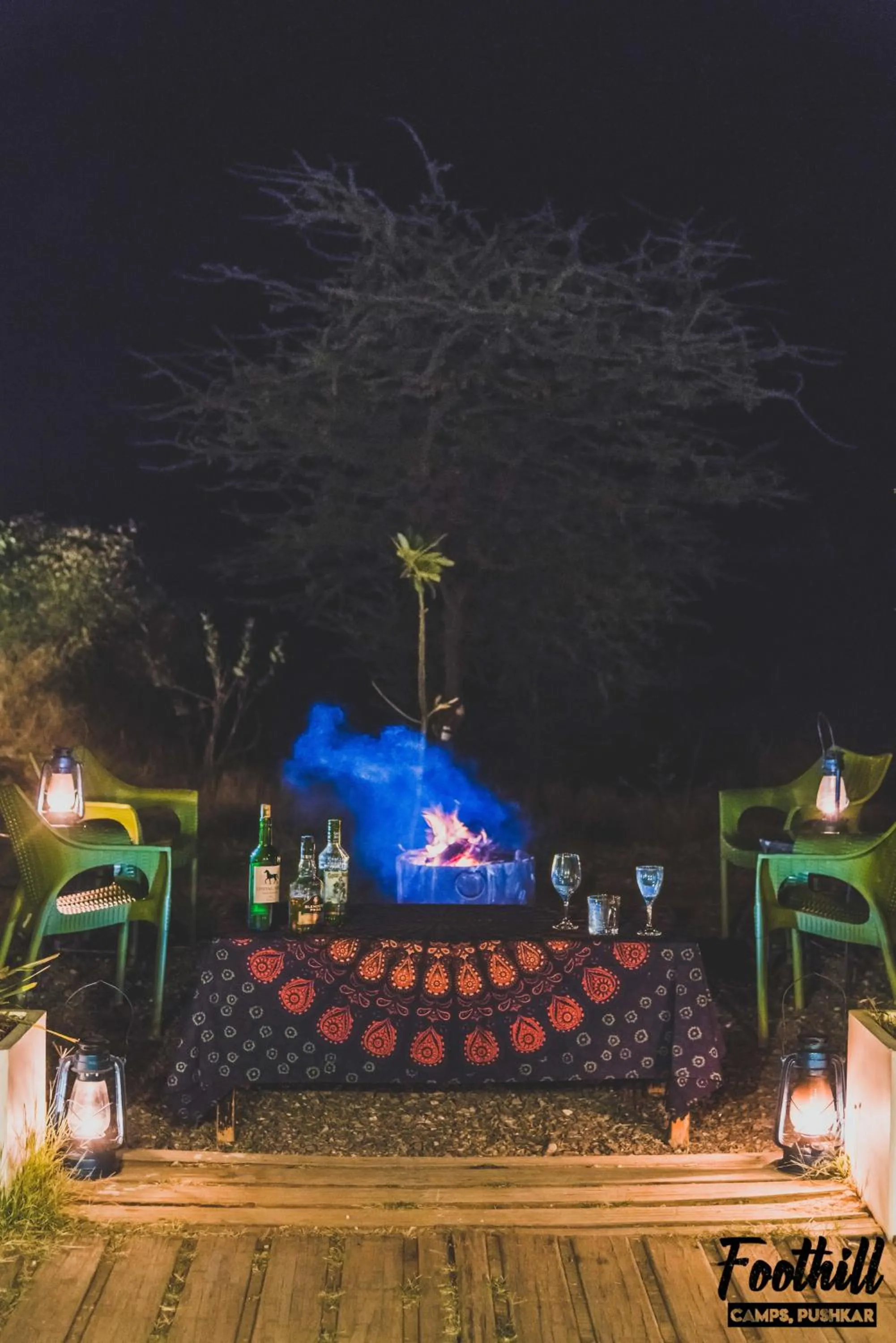 Restaurant/places to eat in Foothill Pushkar Resort