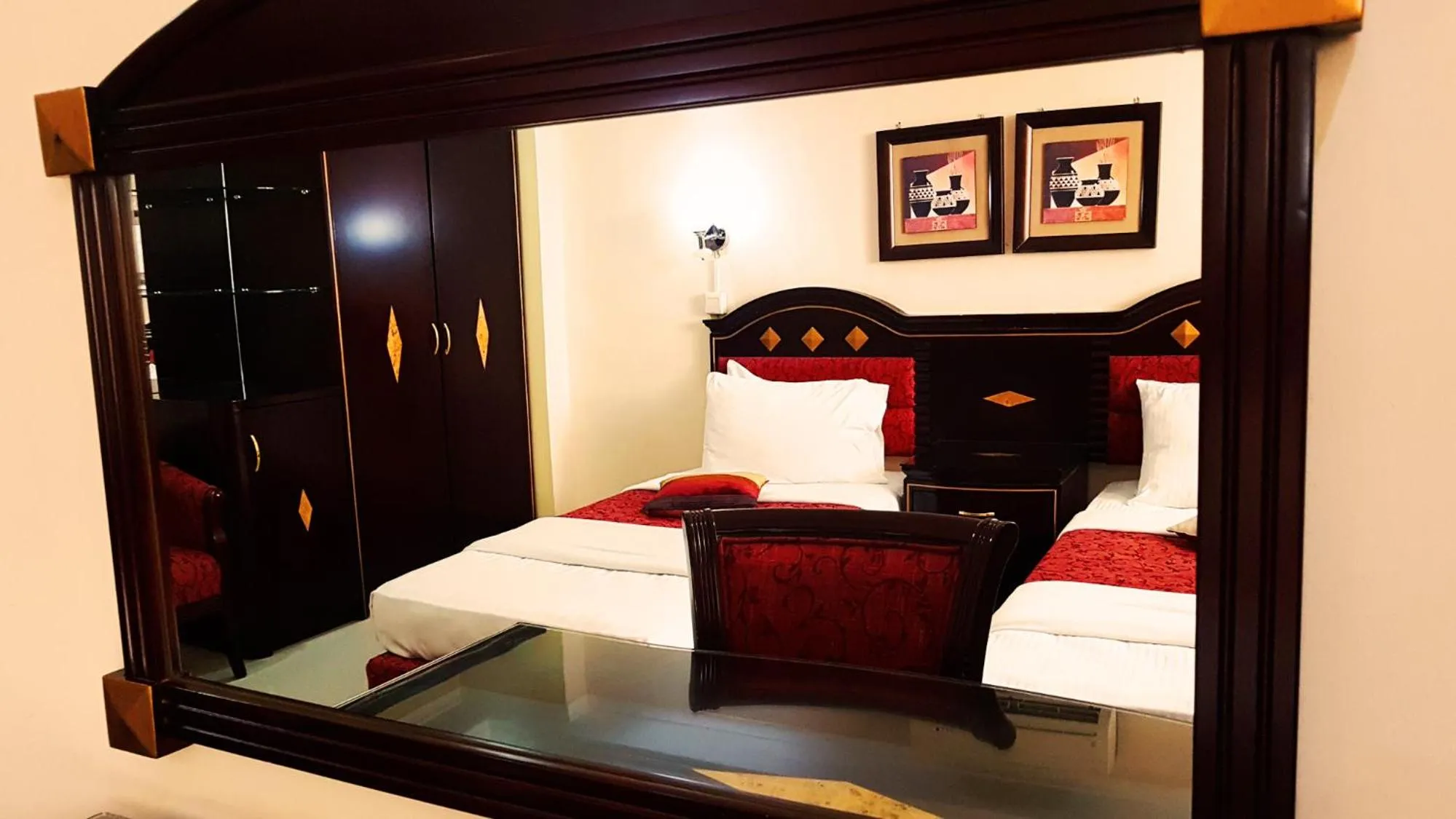 Bedroom, Bed in Urban Rose Hotel & Apartments