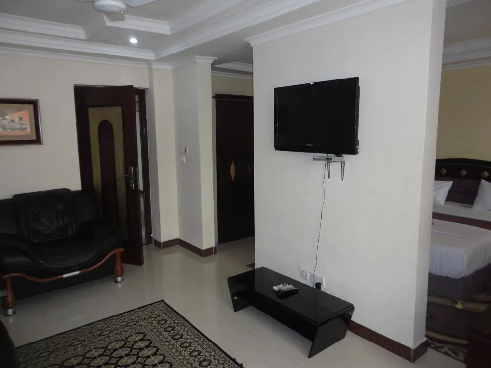 Photo of the whole room, Bed in Urban Rose Hotel & Apartments