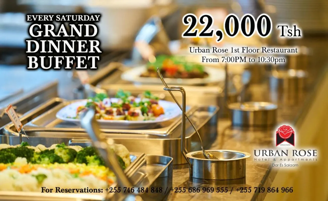 Food in Urban Rose Hotel & Apartments