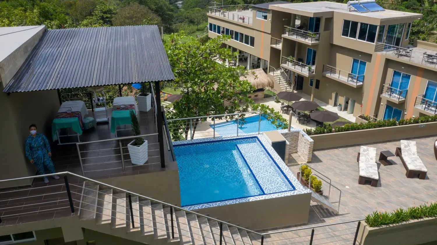 Pool view in Hotel Natural Hill's by H&R Pool view in Hotel Natural Hill's by H&R