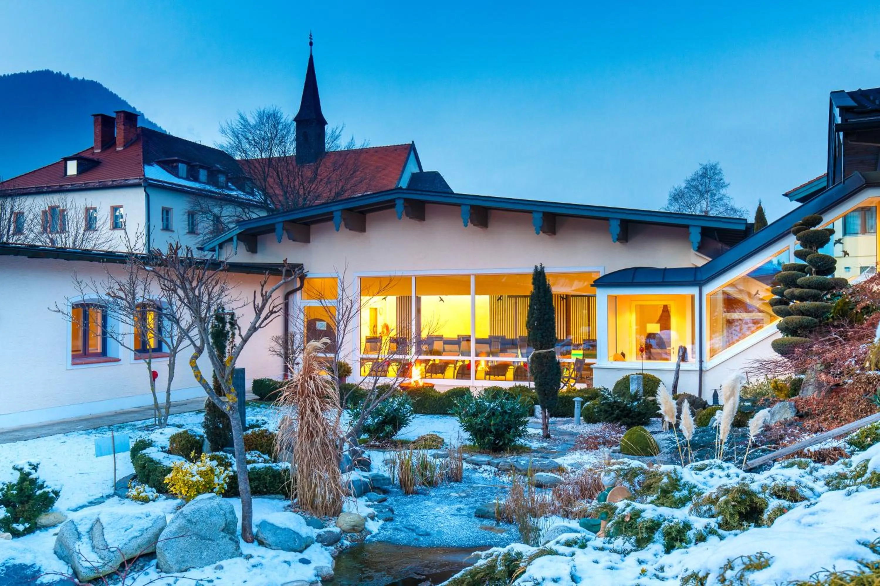 Swimming pool in Hotel zur Post