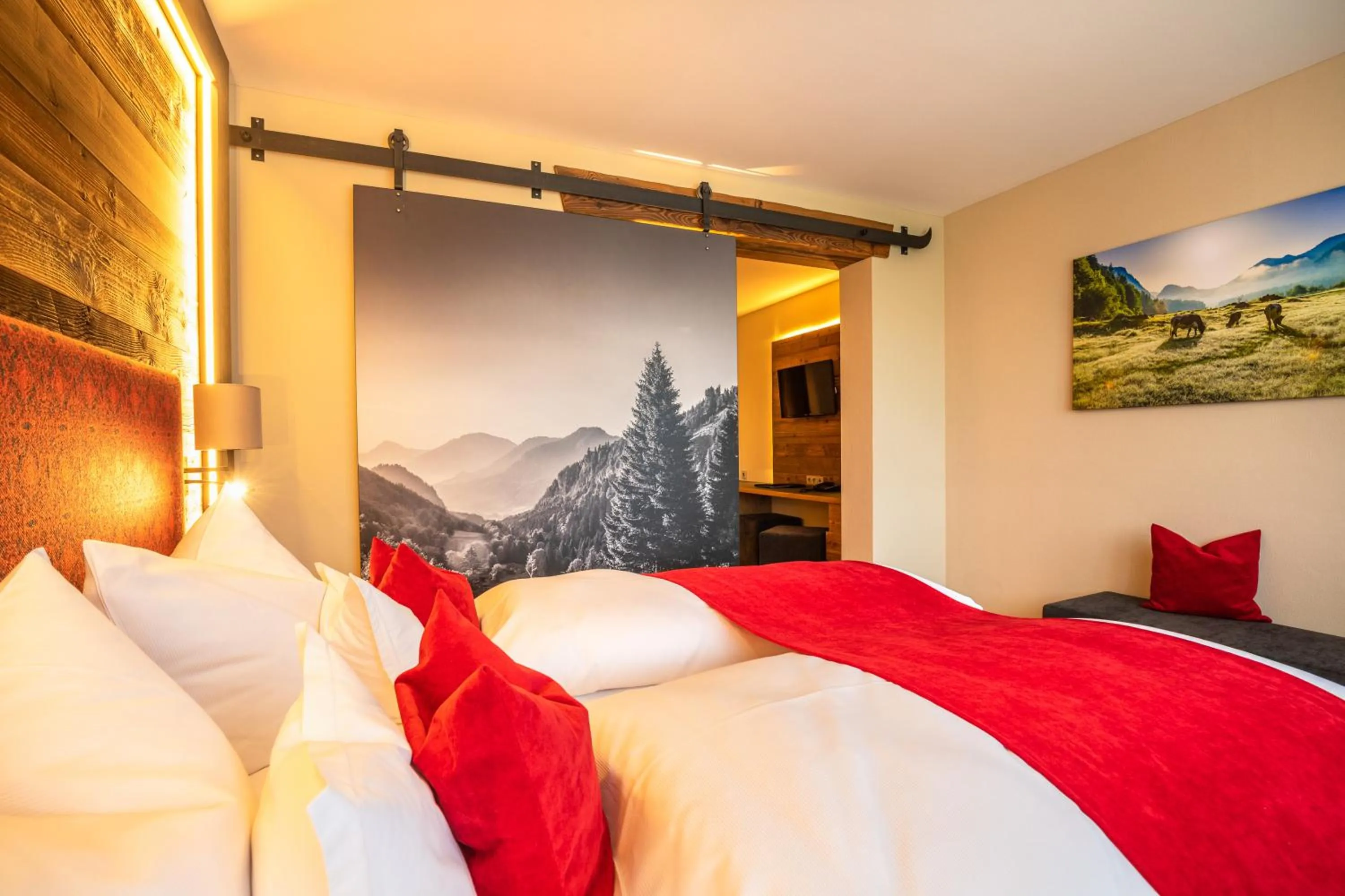 Bed in Hotel zur Post