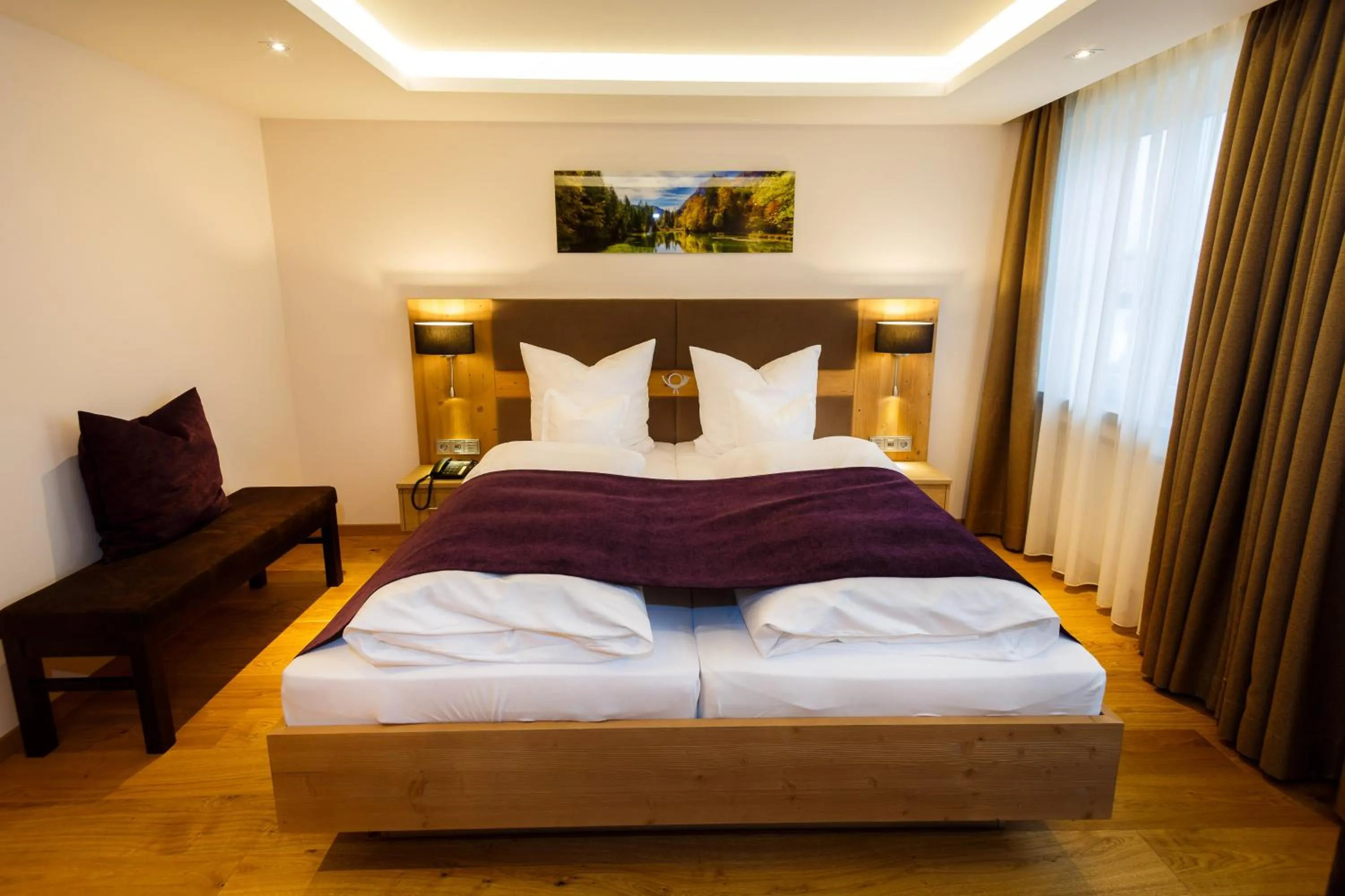 Bed in Hotel zur Post