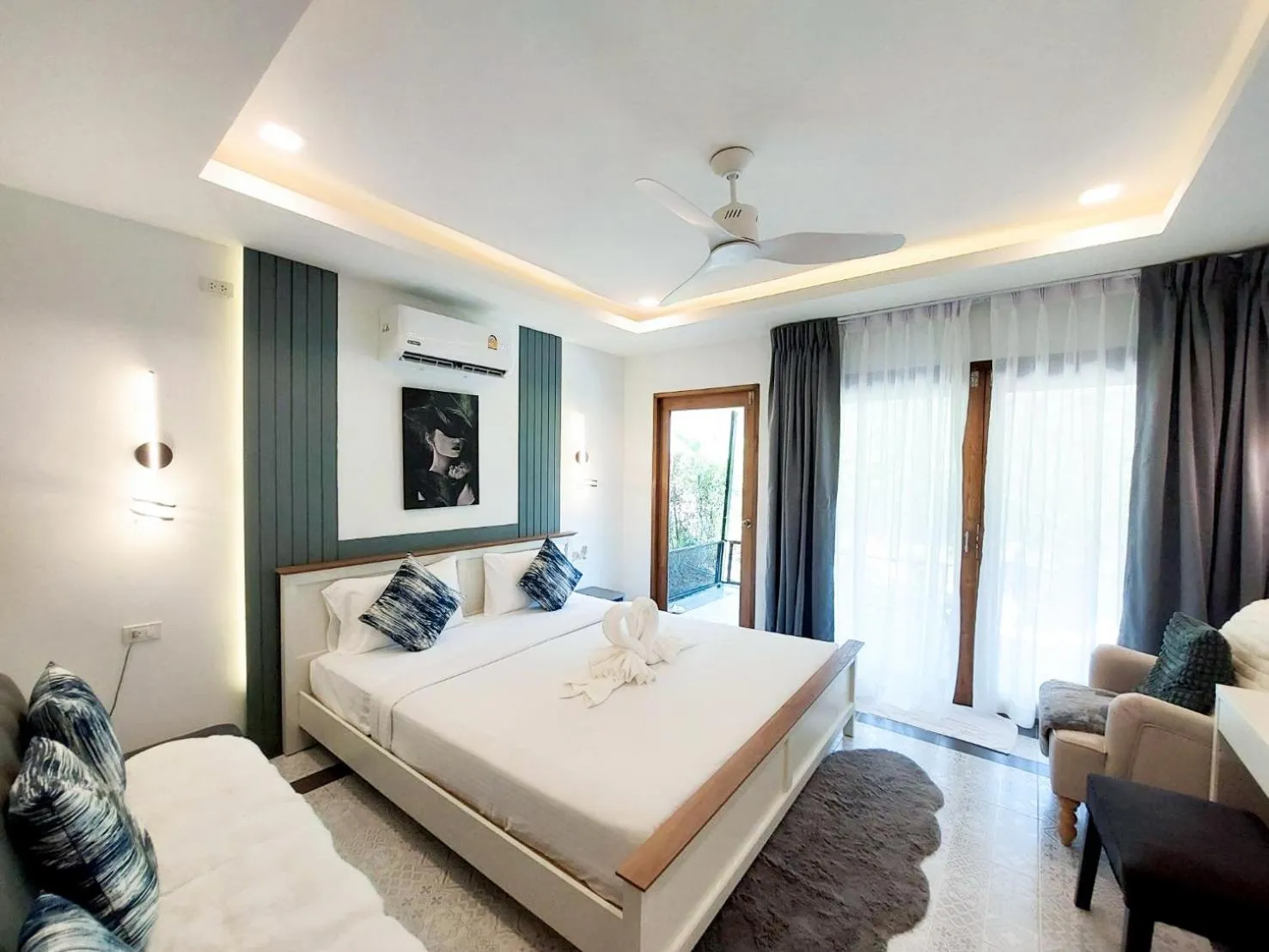 Bedroom, Bed in Magical Mountain View Resort