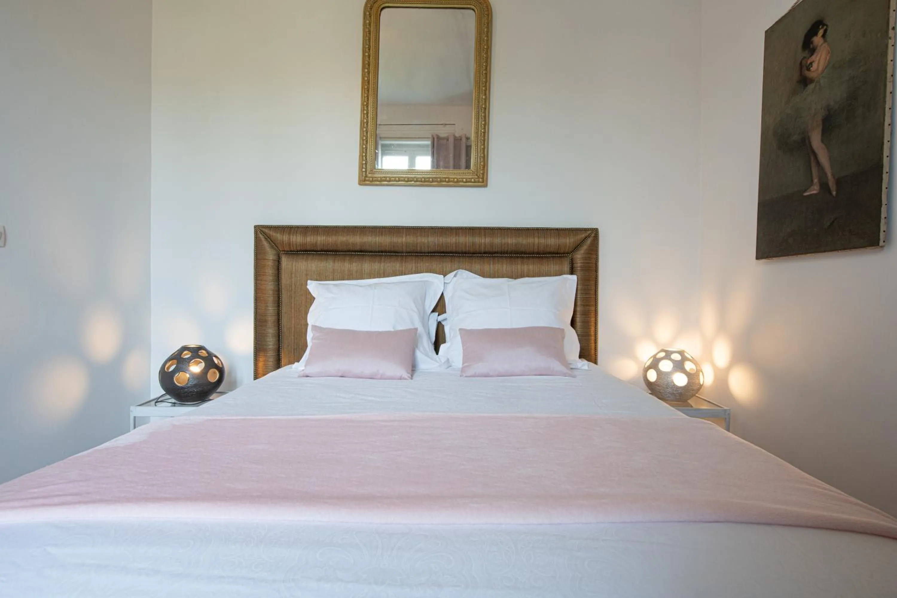 Garden view, Bed in Villa Hortebise