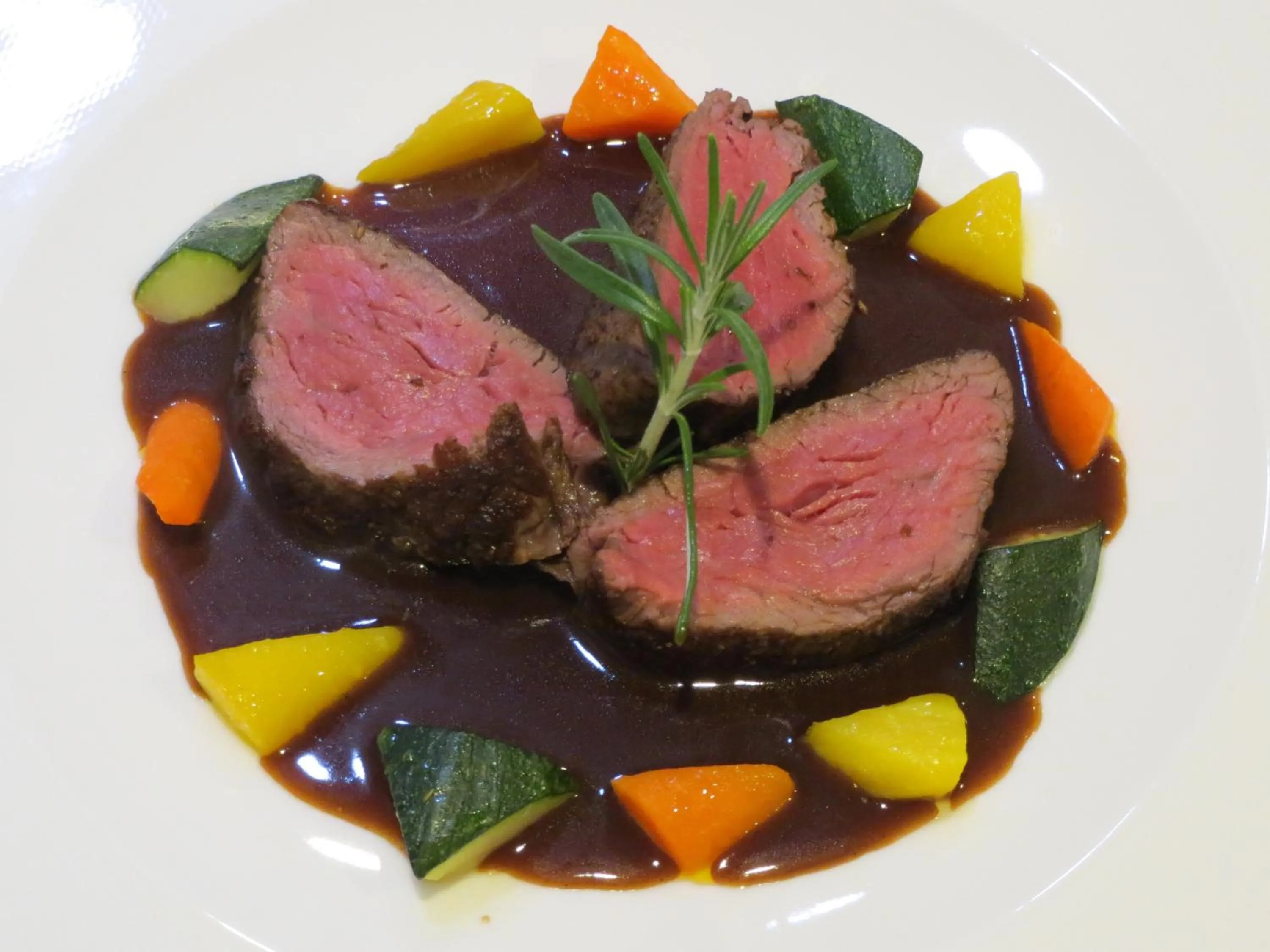 Food close-up in Le Relais du Château Monney