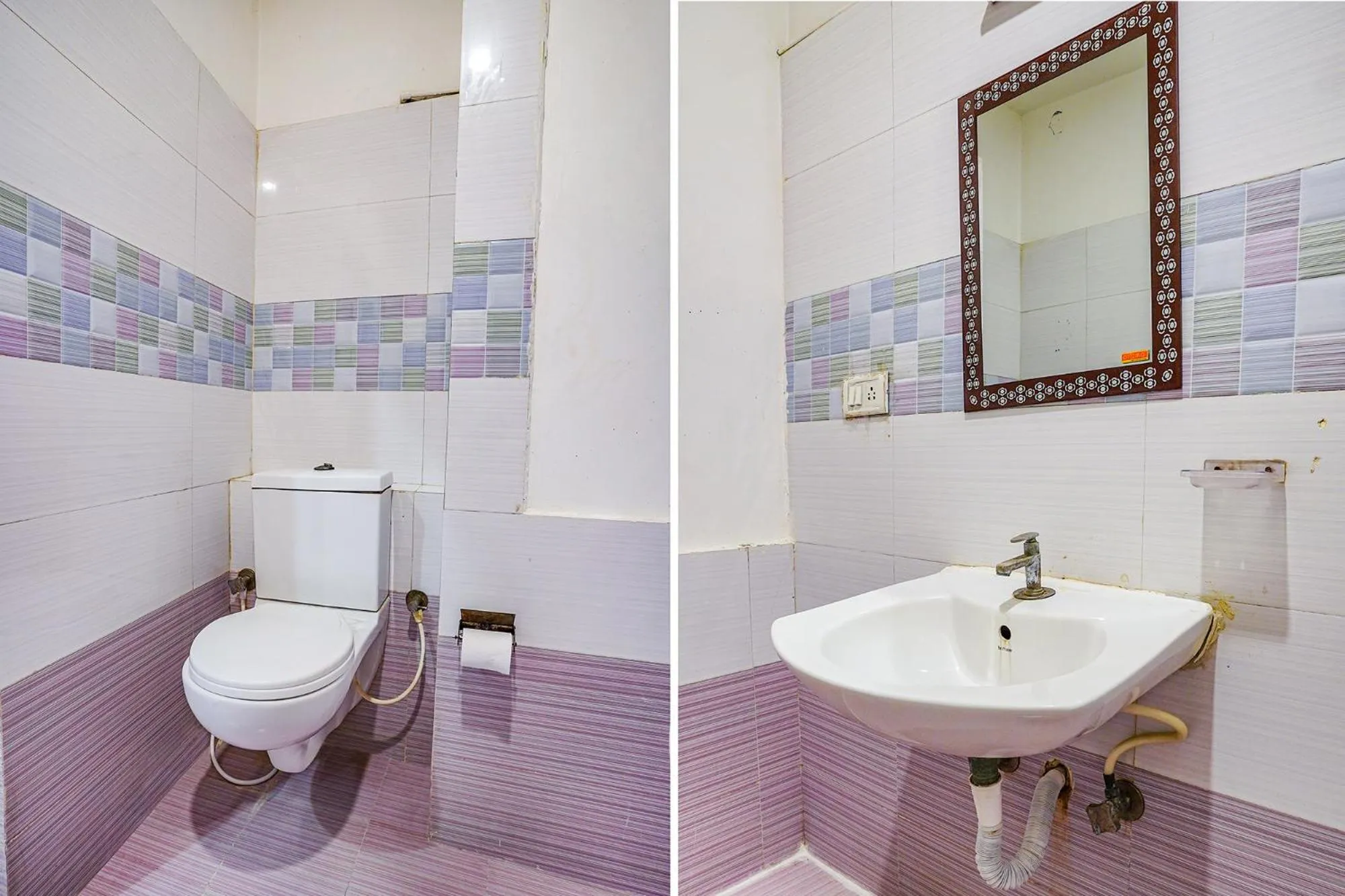 Bathroom in FabHotel Shreyas Inn - Kaikondrahalli Lake