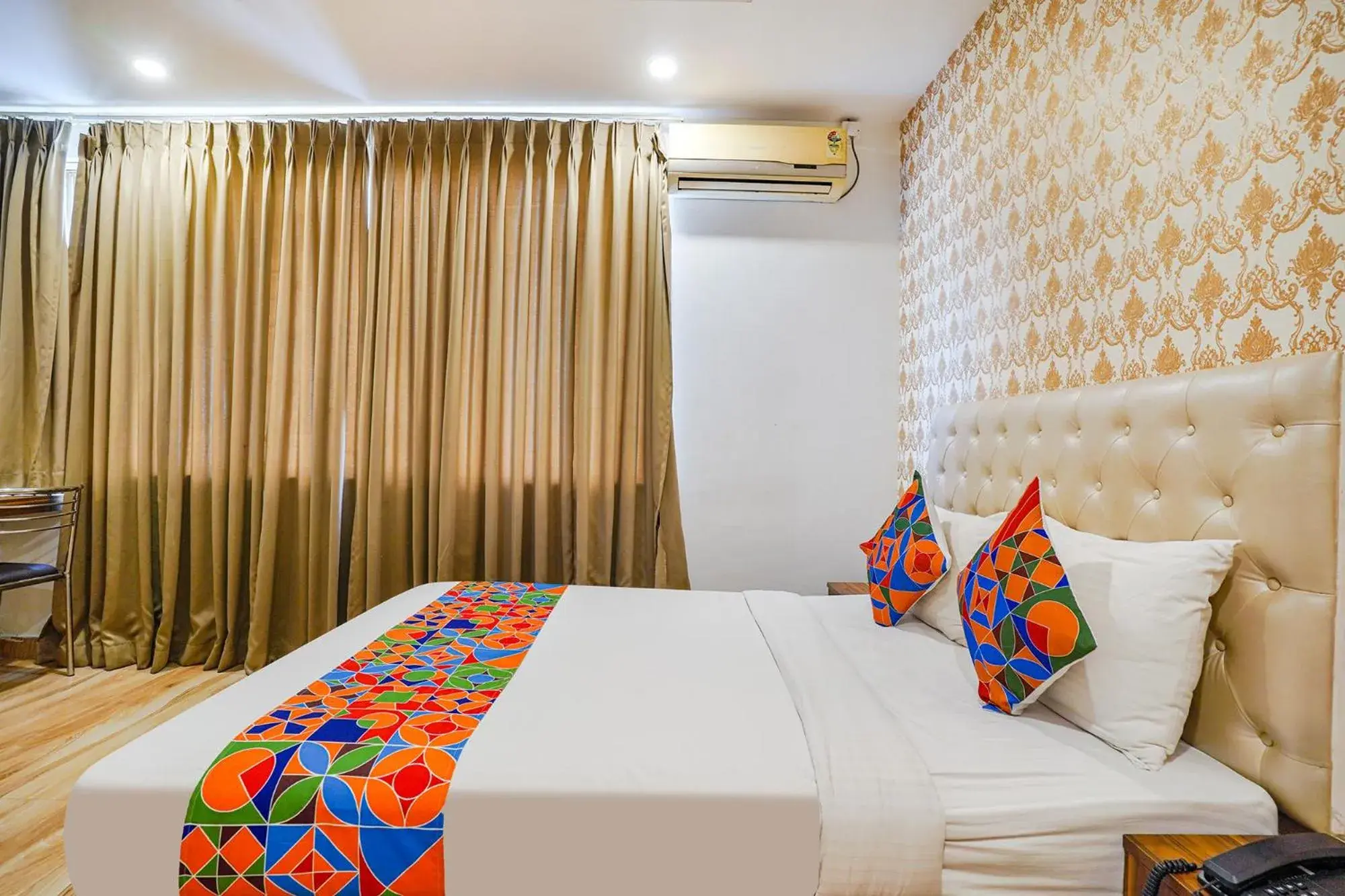 Bed in FabHotel Shreyas Inn - Kaikondrahalli Lake Bed in FabHotel Shreyas Inn - Kaikondrahalli Lake