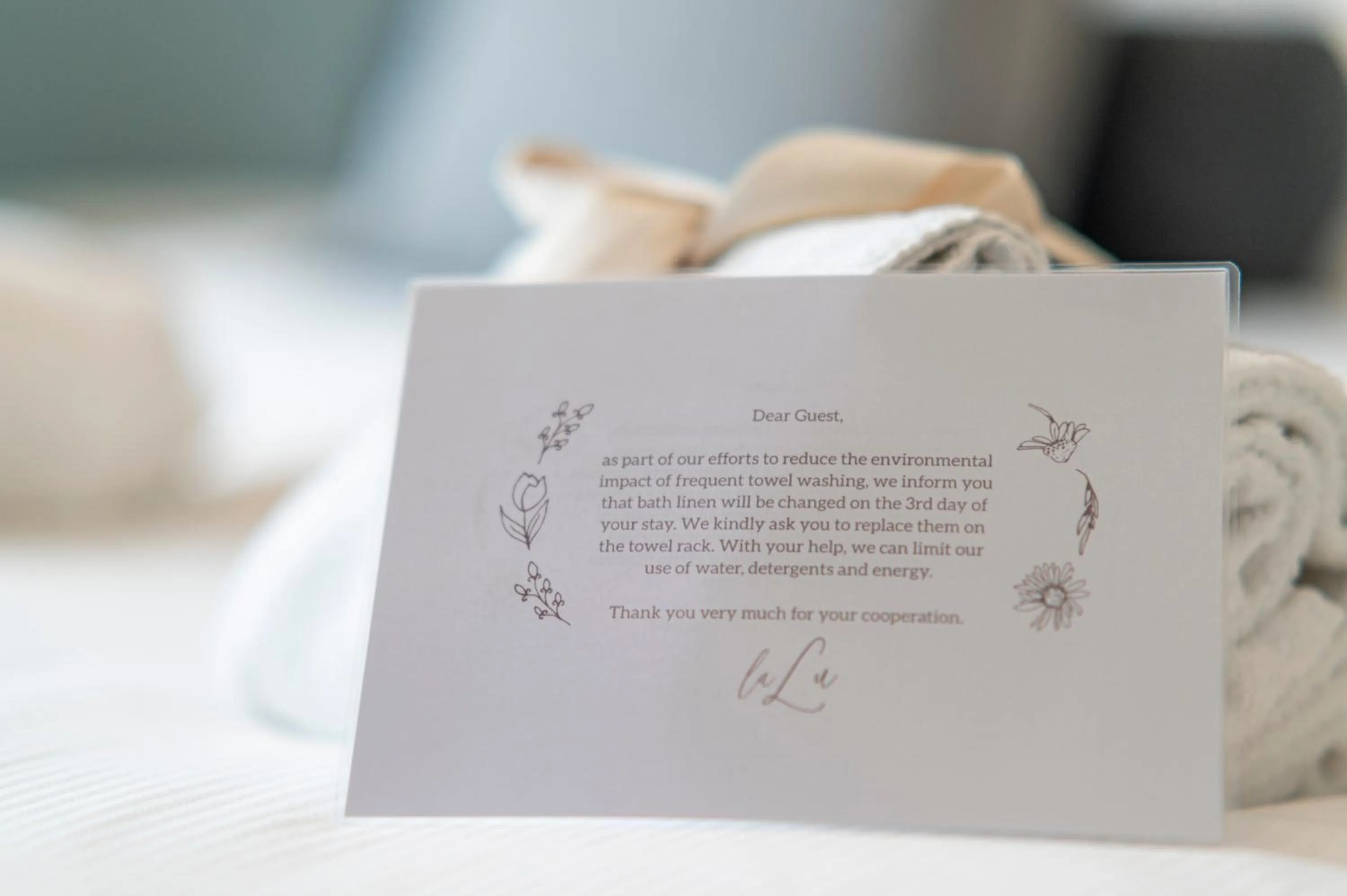 Decorative detail, Bed in La Lu cozy rooms 2