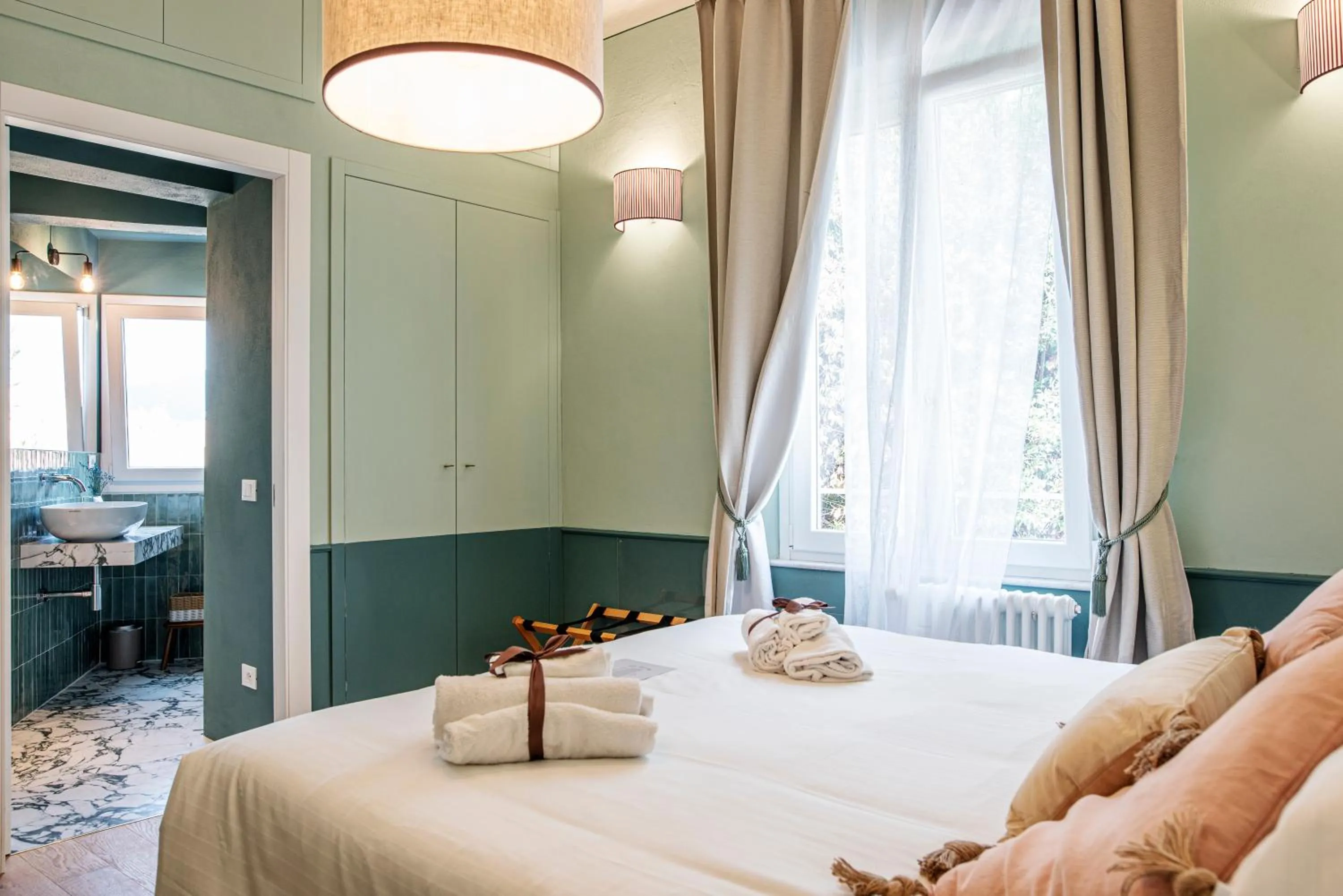 Bed in La Lu cozy rooms 2