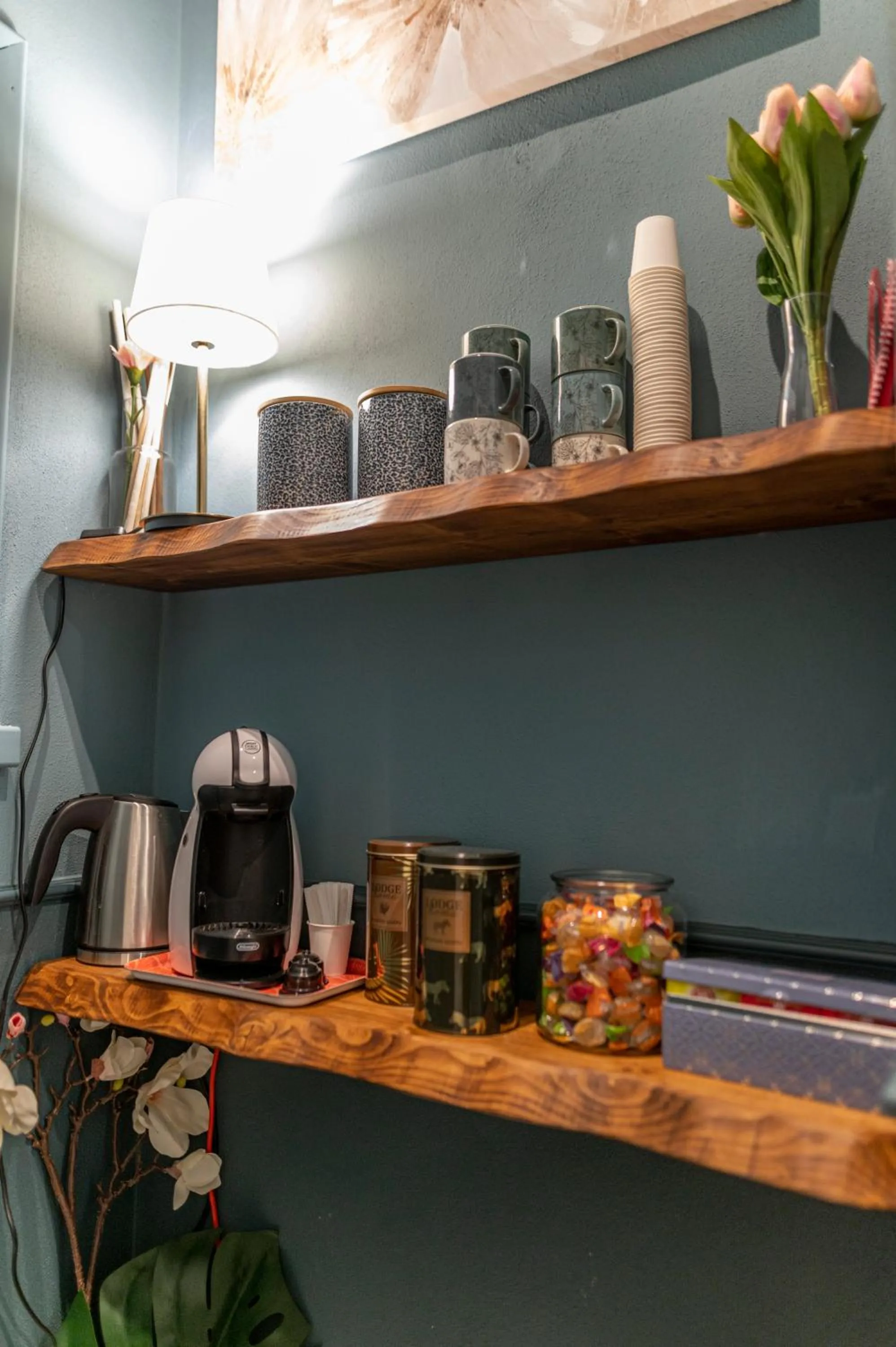 Coffee/tea facilities in La Lu cozy rooms 2