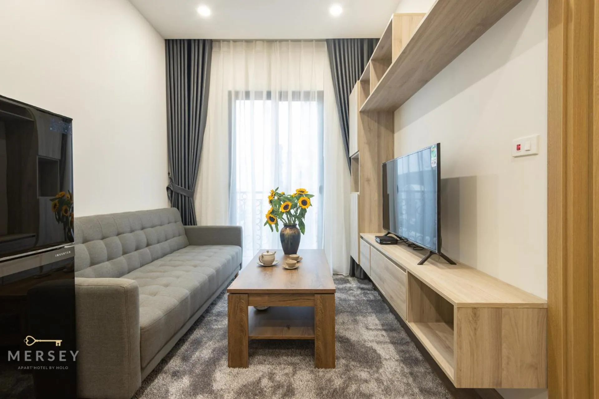 TV and multimedia in Mersey Central Hanoi Apart'Hotel