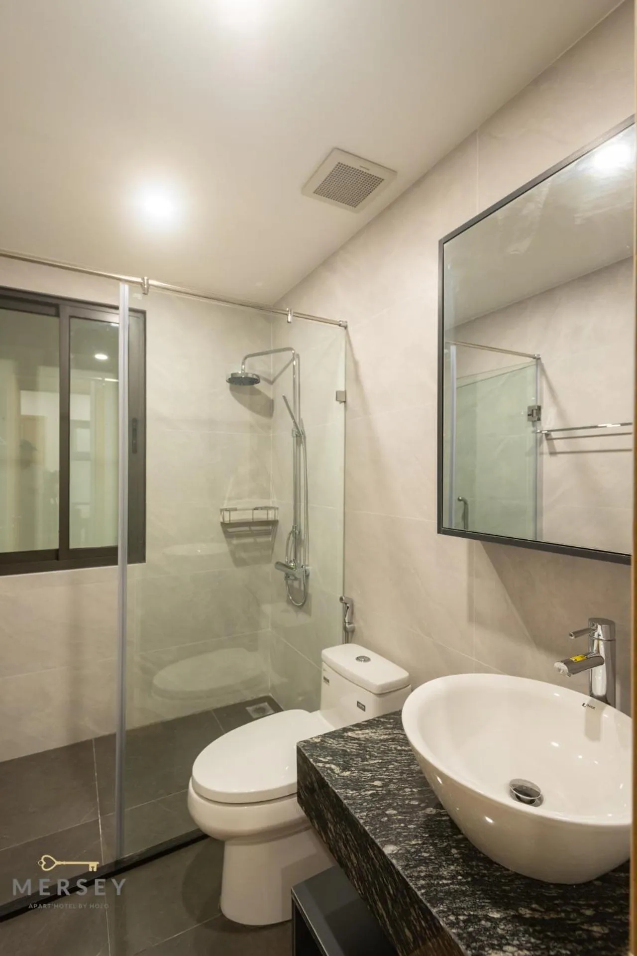 Bathroom in Mersey Central Hanoi Apart'Hotel