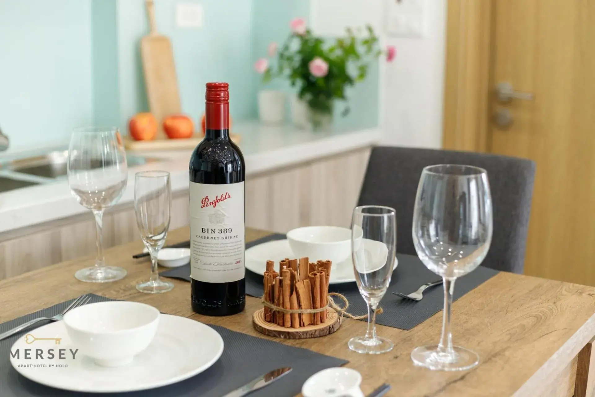 Dining area in Mersey Central Hanoi Apart'Hotel Dining area in Mersey Central Hanoi Apart'Hotel