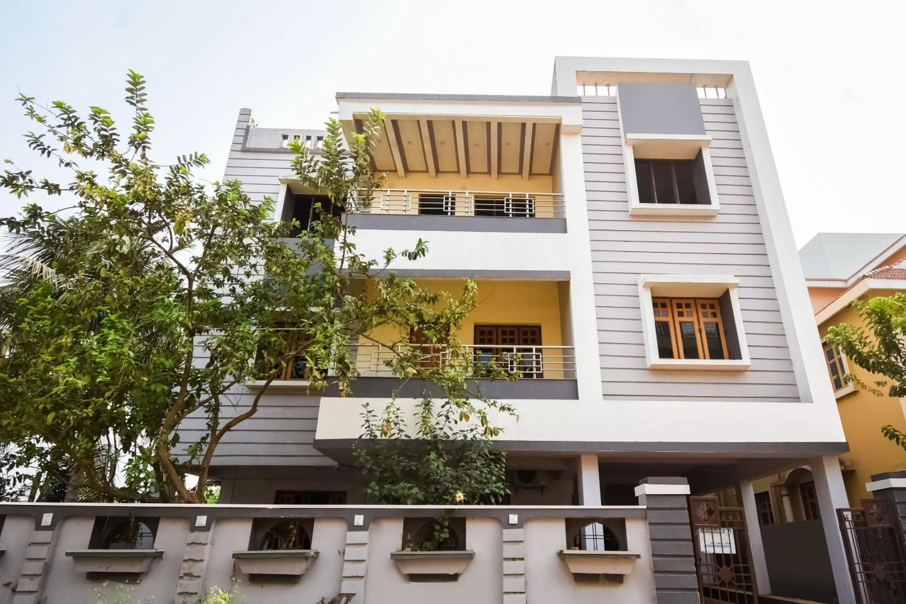 Facade/entrance in Hotel O Mks Inn