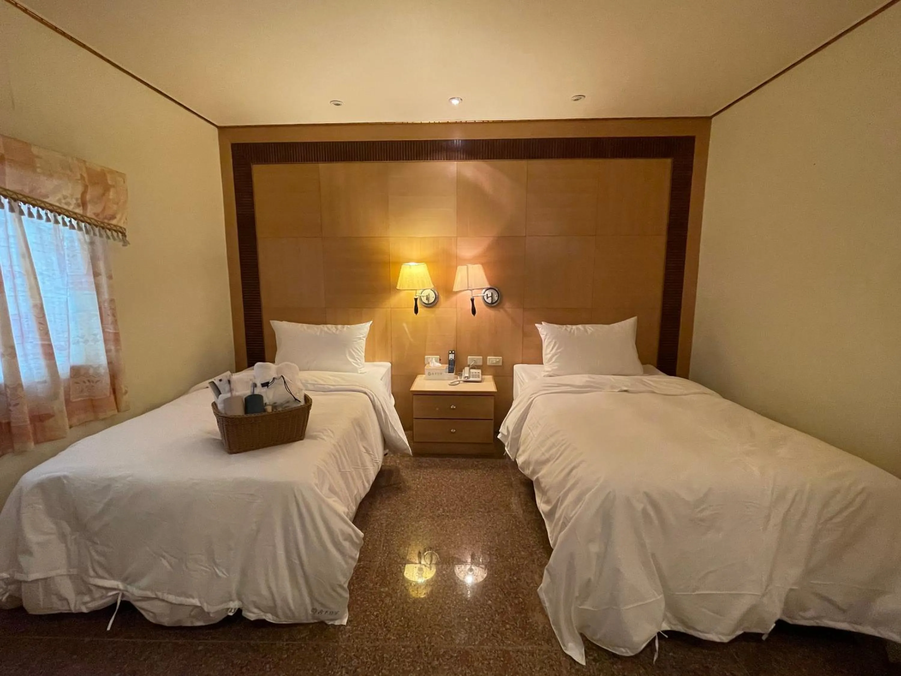 Bed in Shexia Liyu Hot Spring