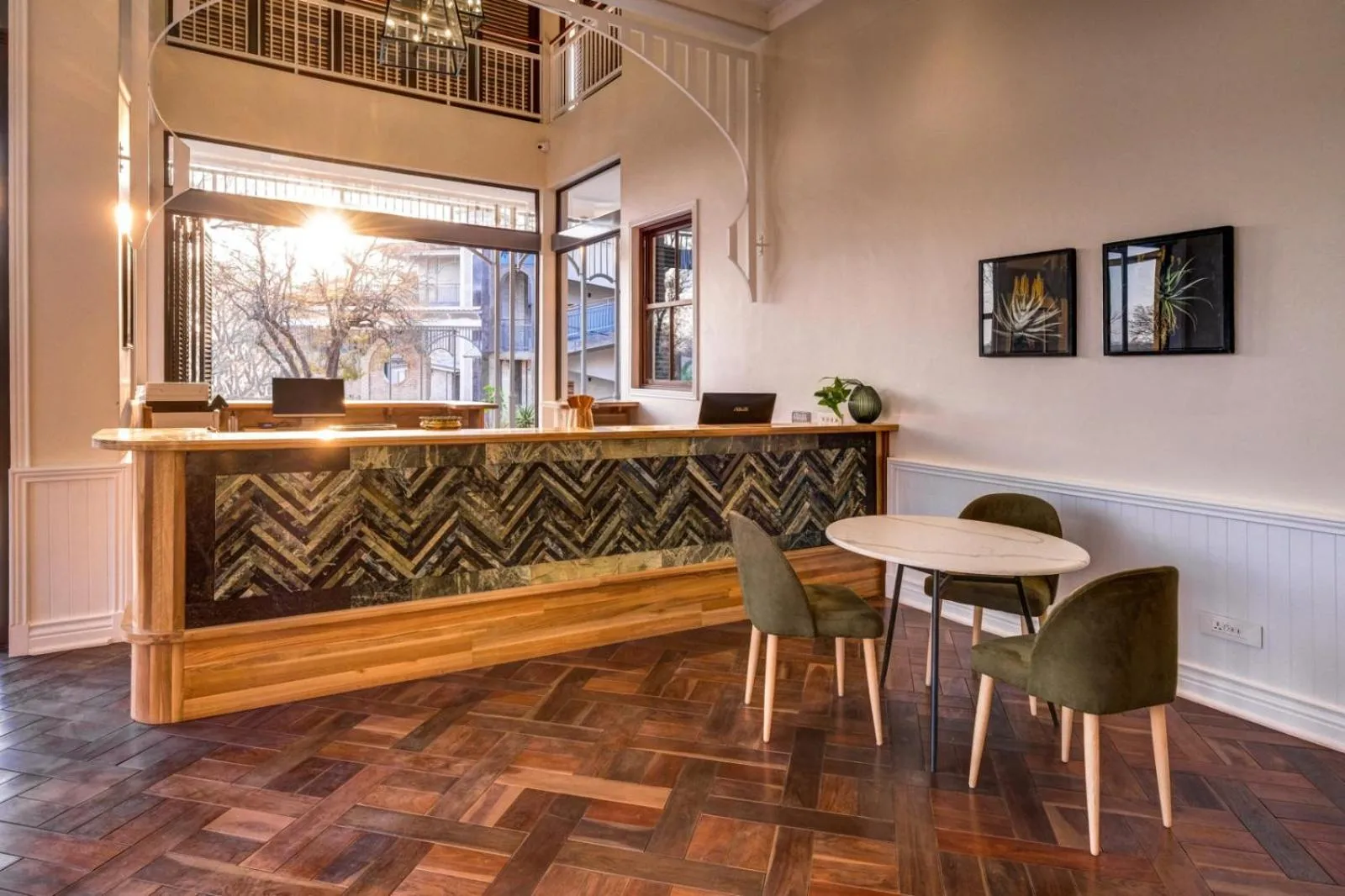 Lobby or reception in Palm River Hotel