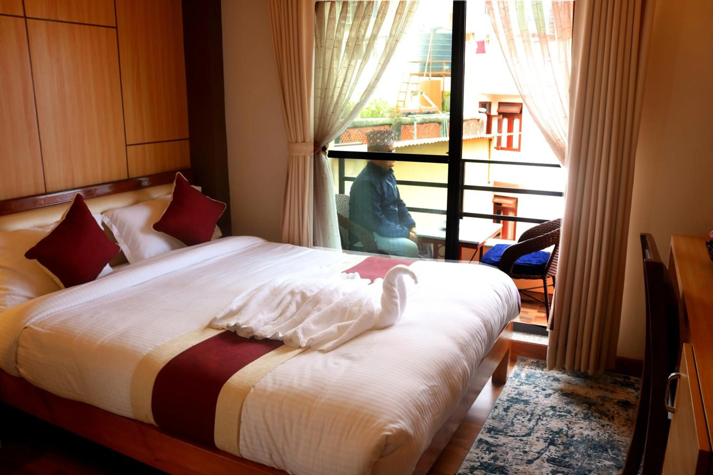 Bed in Hotel Family Ties Pvt. Ltd.