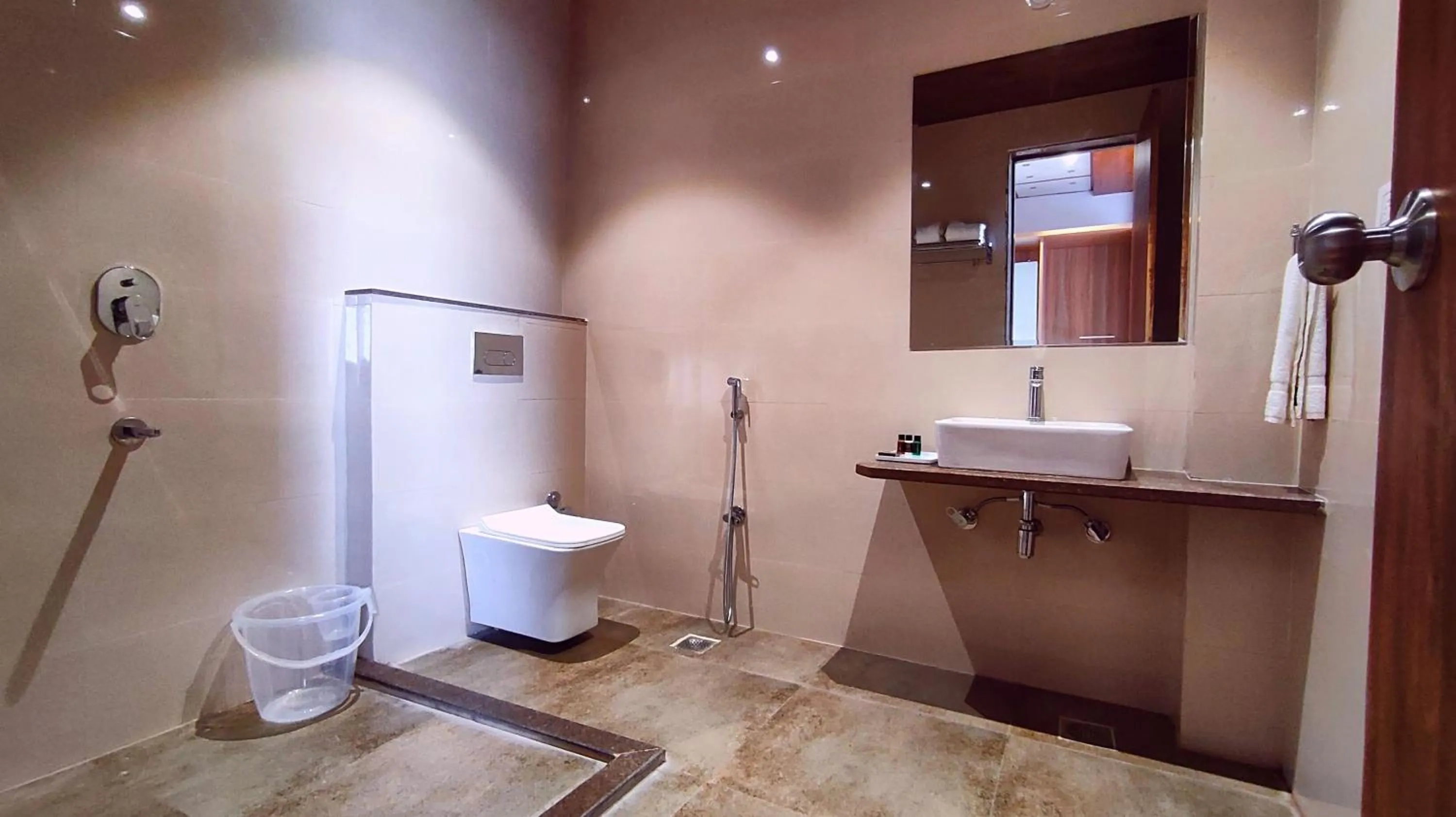 Bathroom in ShriGo Hotel Nathdwara