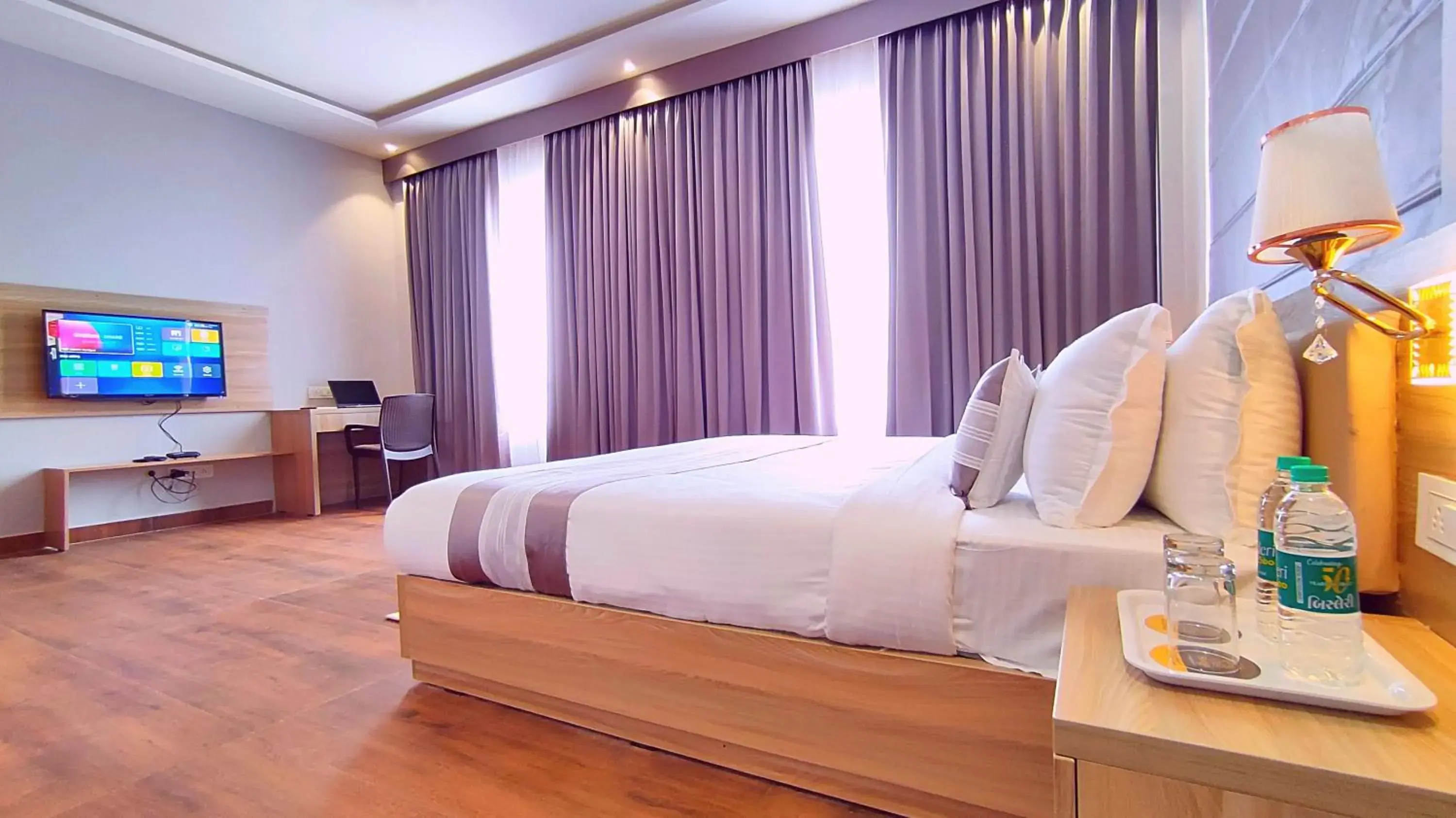 Photo of the whole room, Bed in ShriGo Hotel Nathdwara Photo of the whole room, Bed in ShriGo Hotel Nathdwara