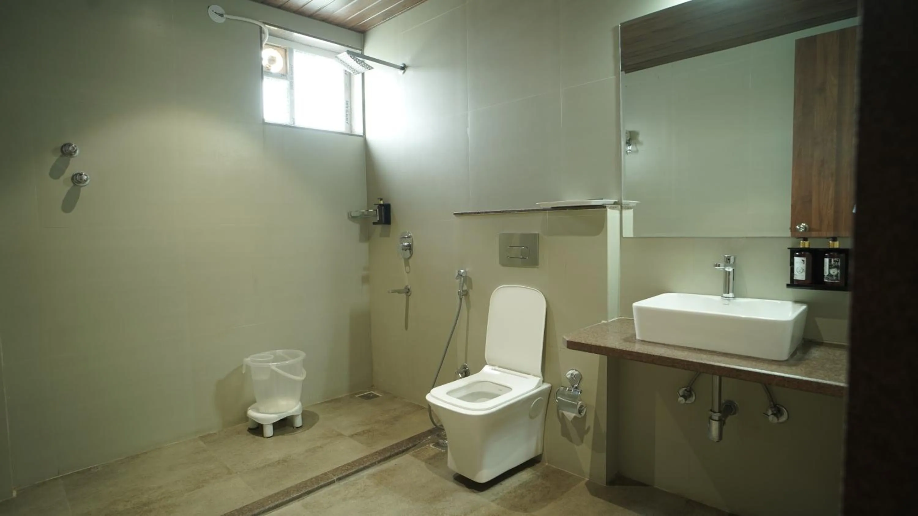 Bathroom in Sshubh Hotel Nathdwara