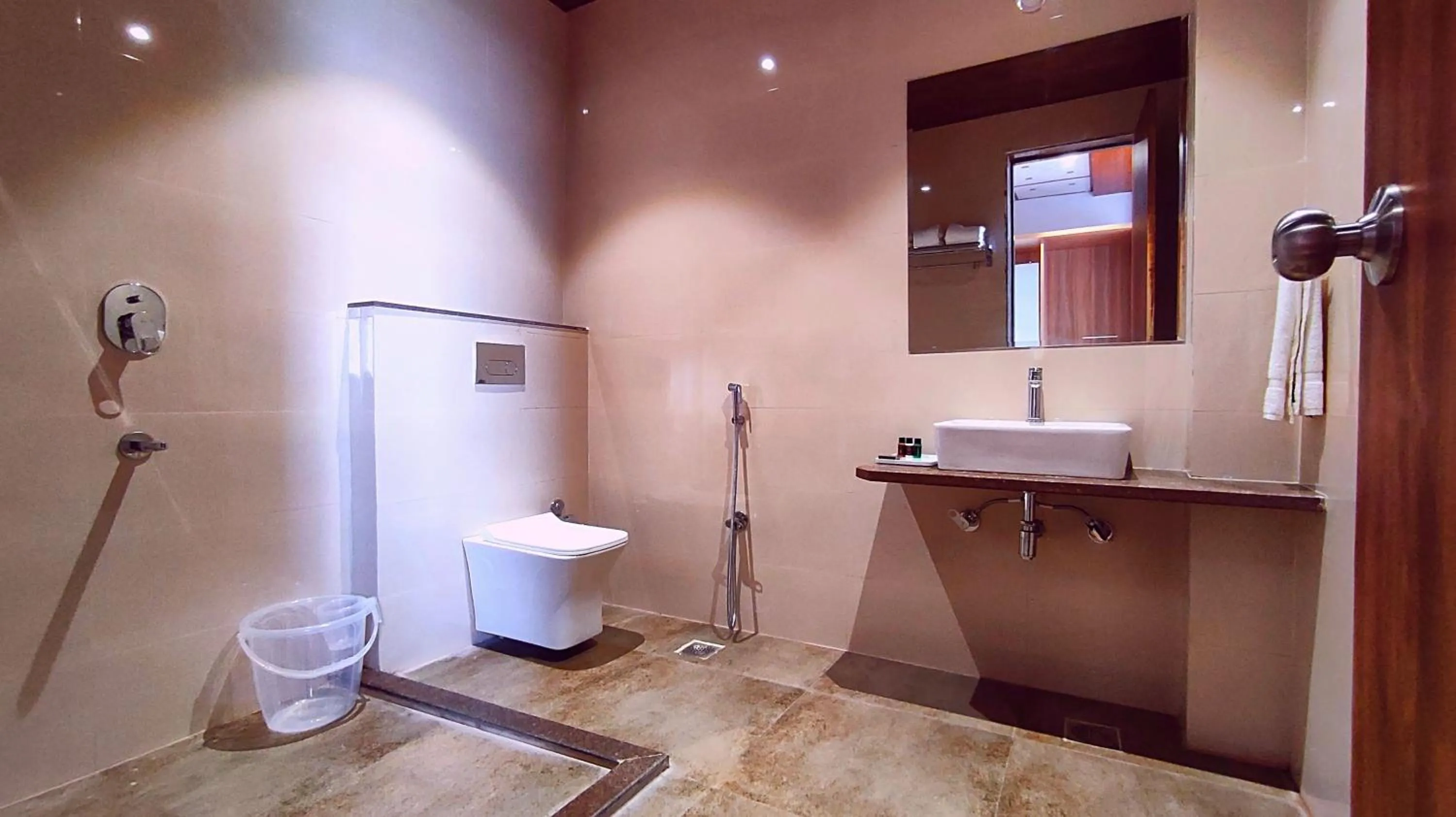 Bathroom in Sshubh Hotel Nathdwara