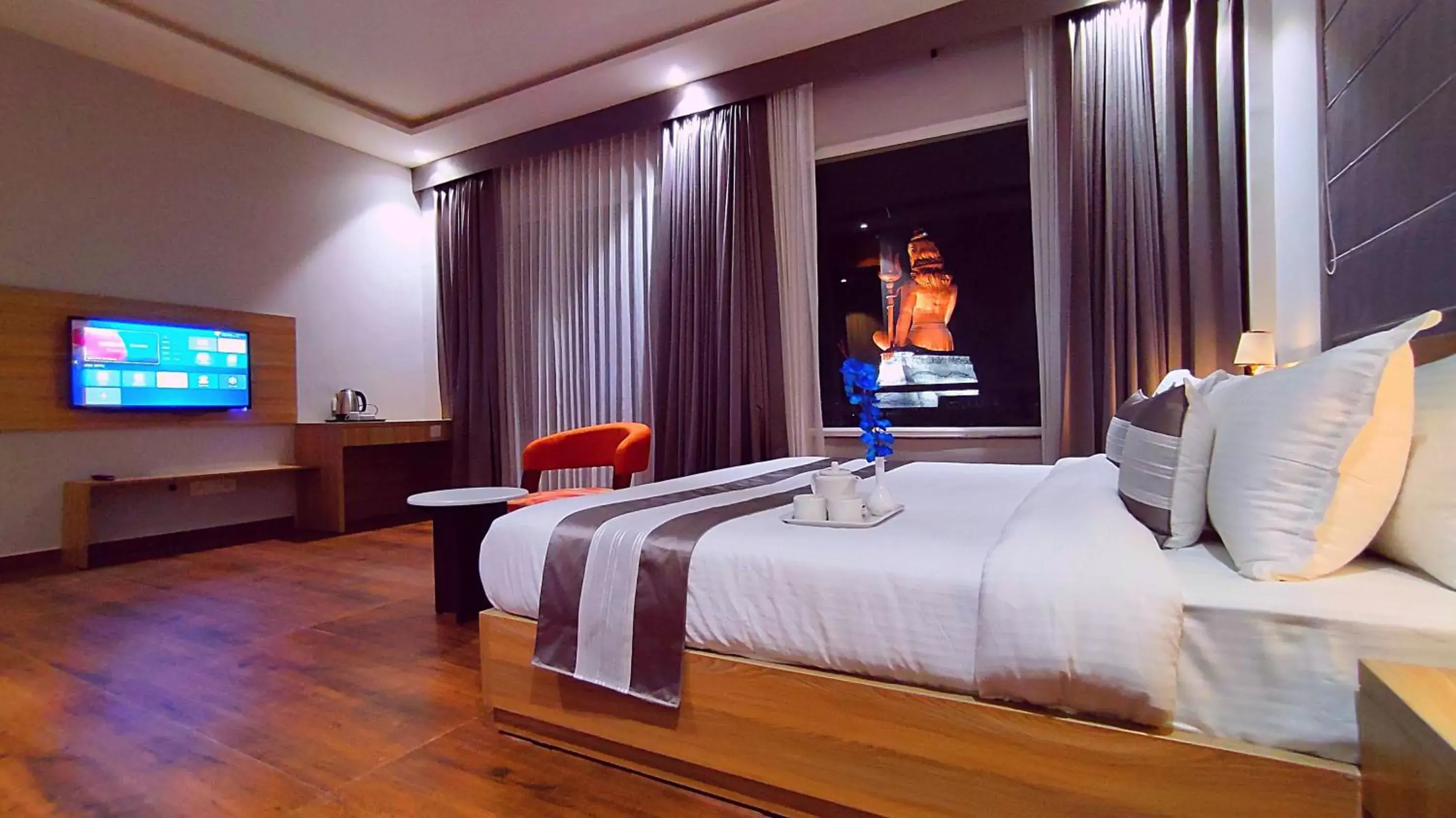Photo of the whole room, Bed in ShriGo Hotel Nathdwara Photo of the whole room, Bed in ShriGo Hotel Nathdwara