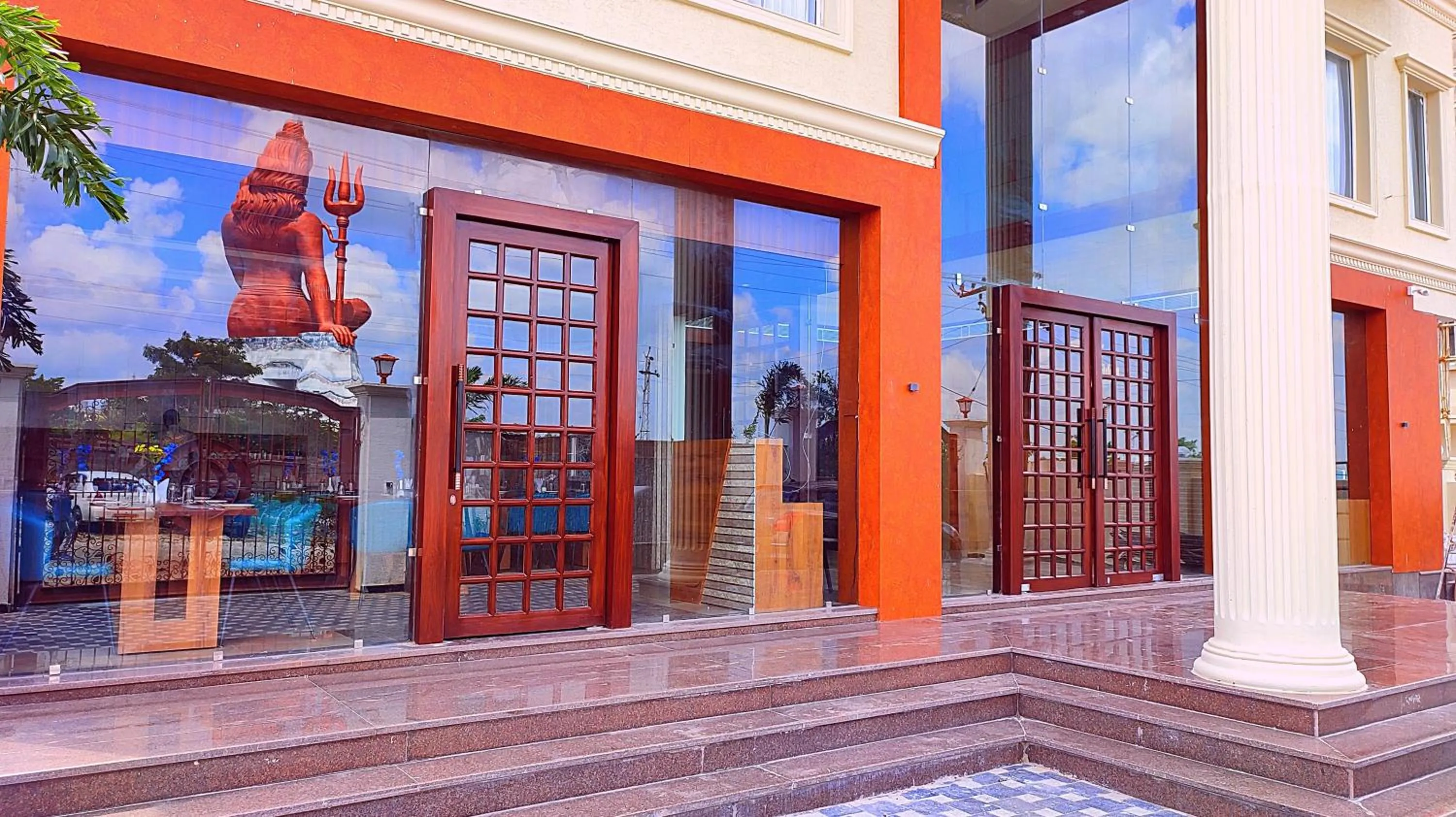 Facade/entrance in ShriGo Hotel Nathdwara