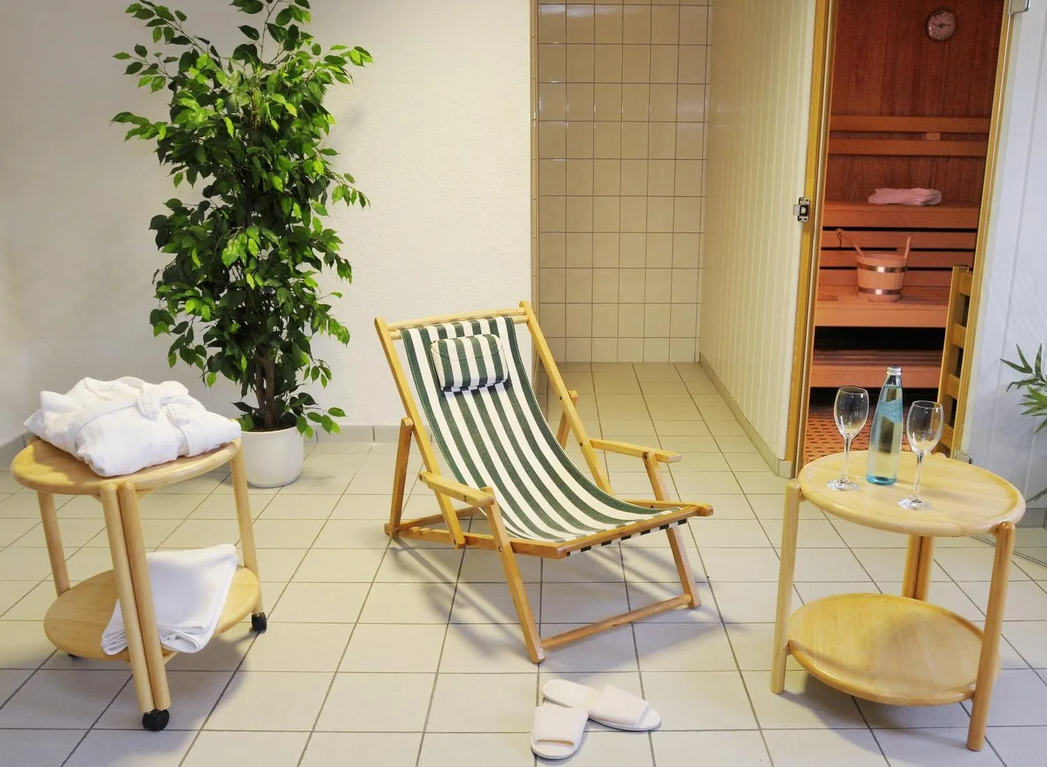 Sauna in Hotel Landgasthof Kranz