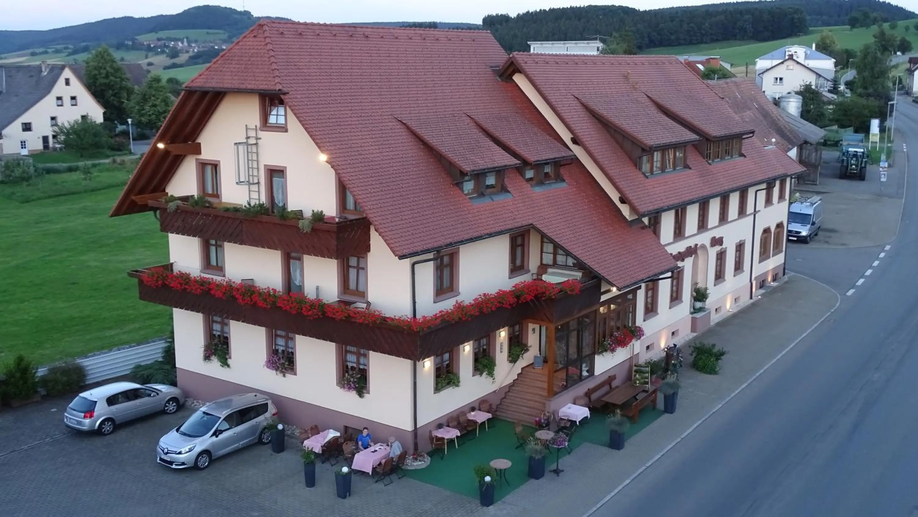 Bird's eye view in Hotel Landgasthof Kranz