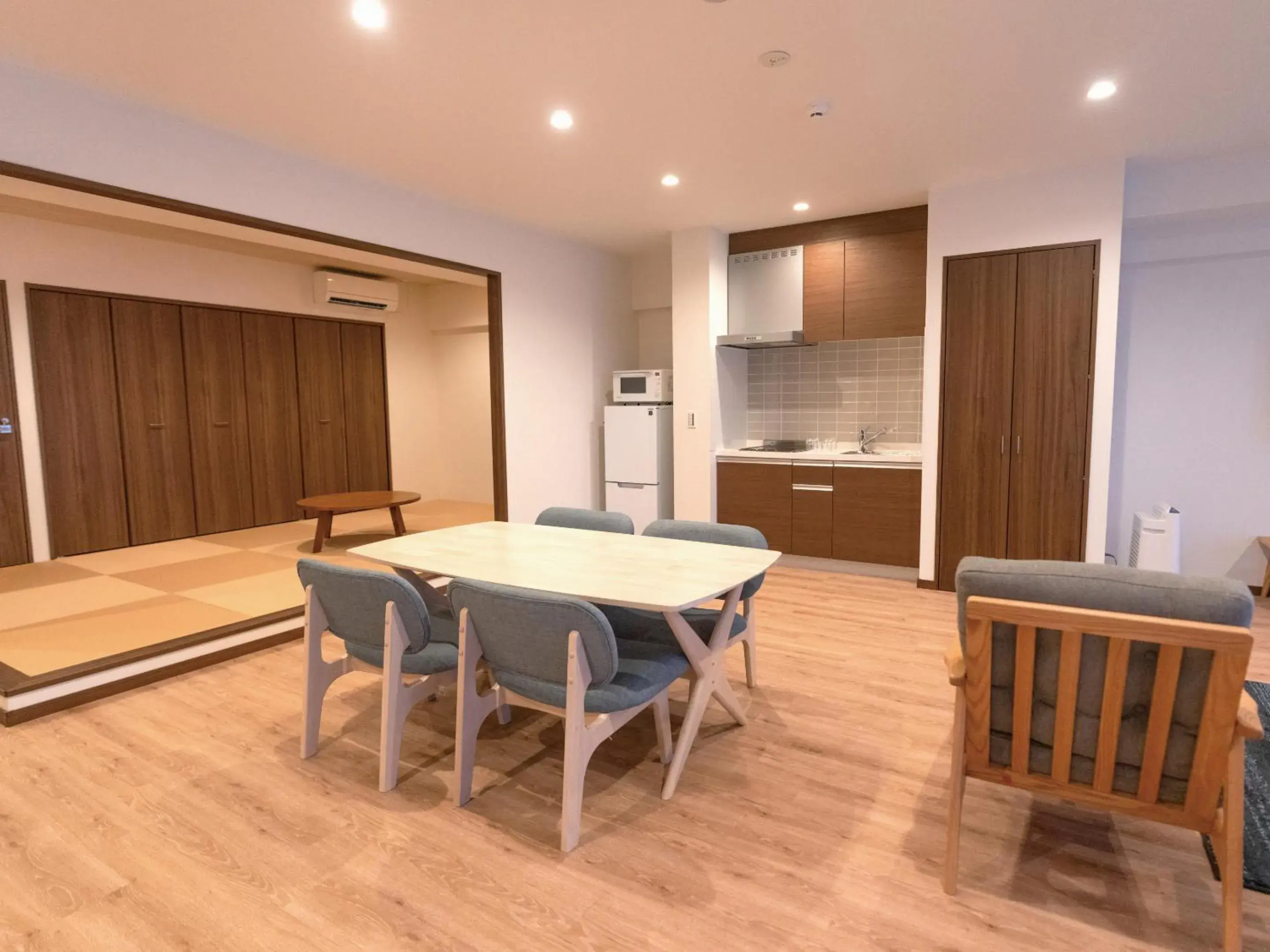 Living room in Private condo Kourijima by Coldio Smart Resort Living room in Private condo Kourijima by Coldio Smart Resort