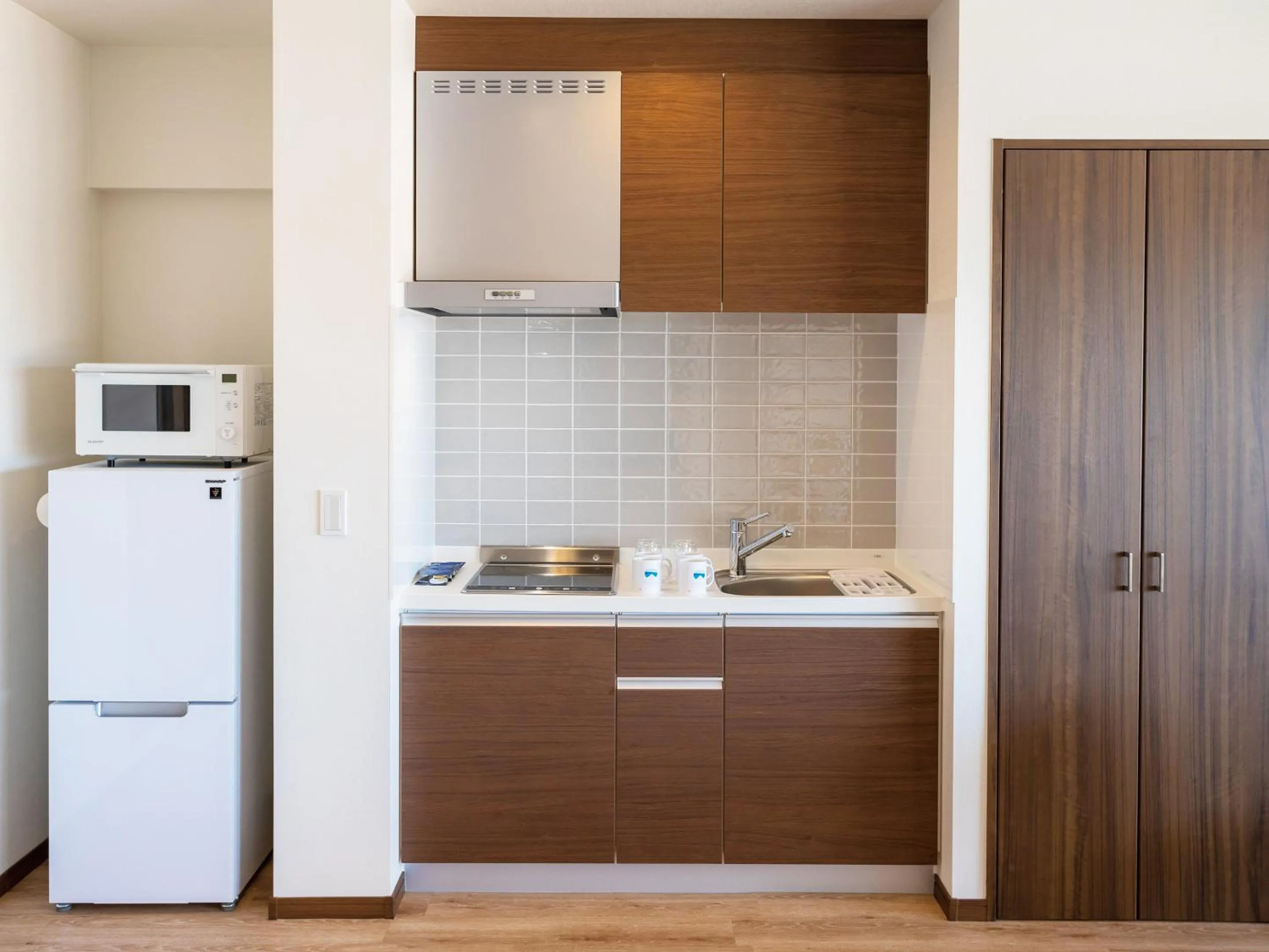 Kitchen or kitchenette in Private condo Kourijima by Coldio Smart Resort