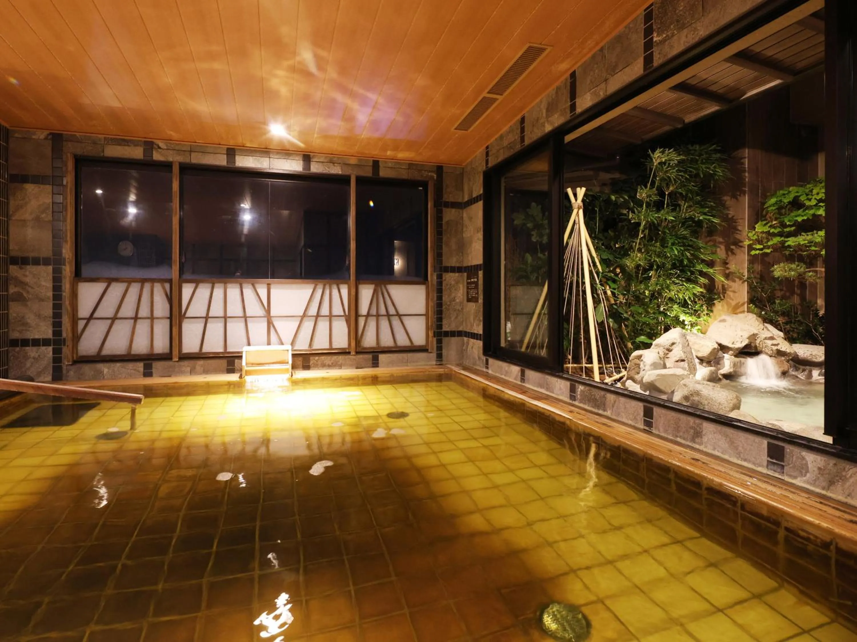 Hot Spring Bath in Onyado Nono Kanazawa