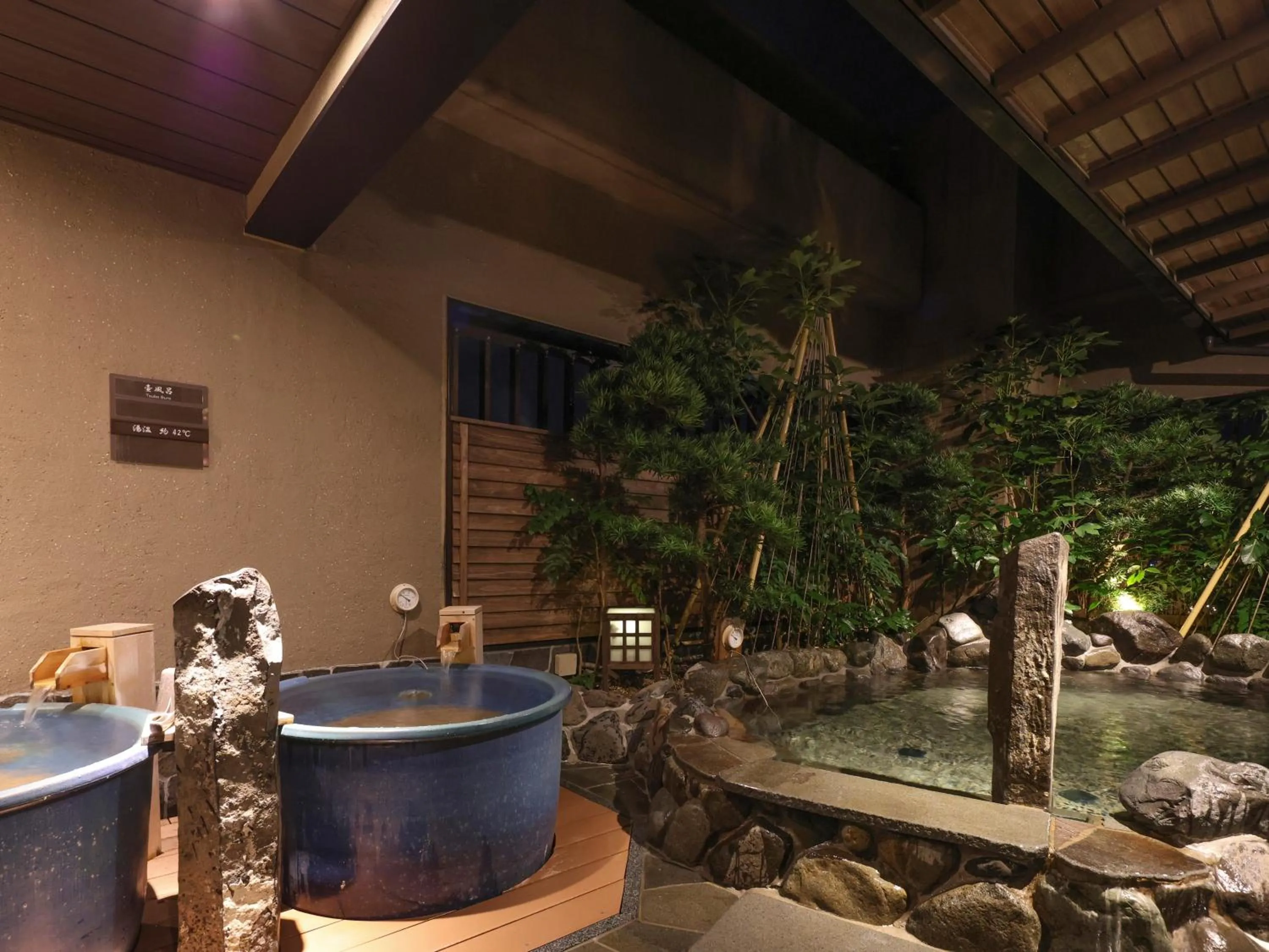 Hot Spring Bath in Onyado Nono Kanazawa