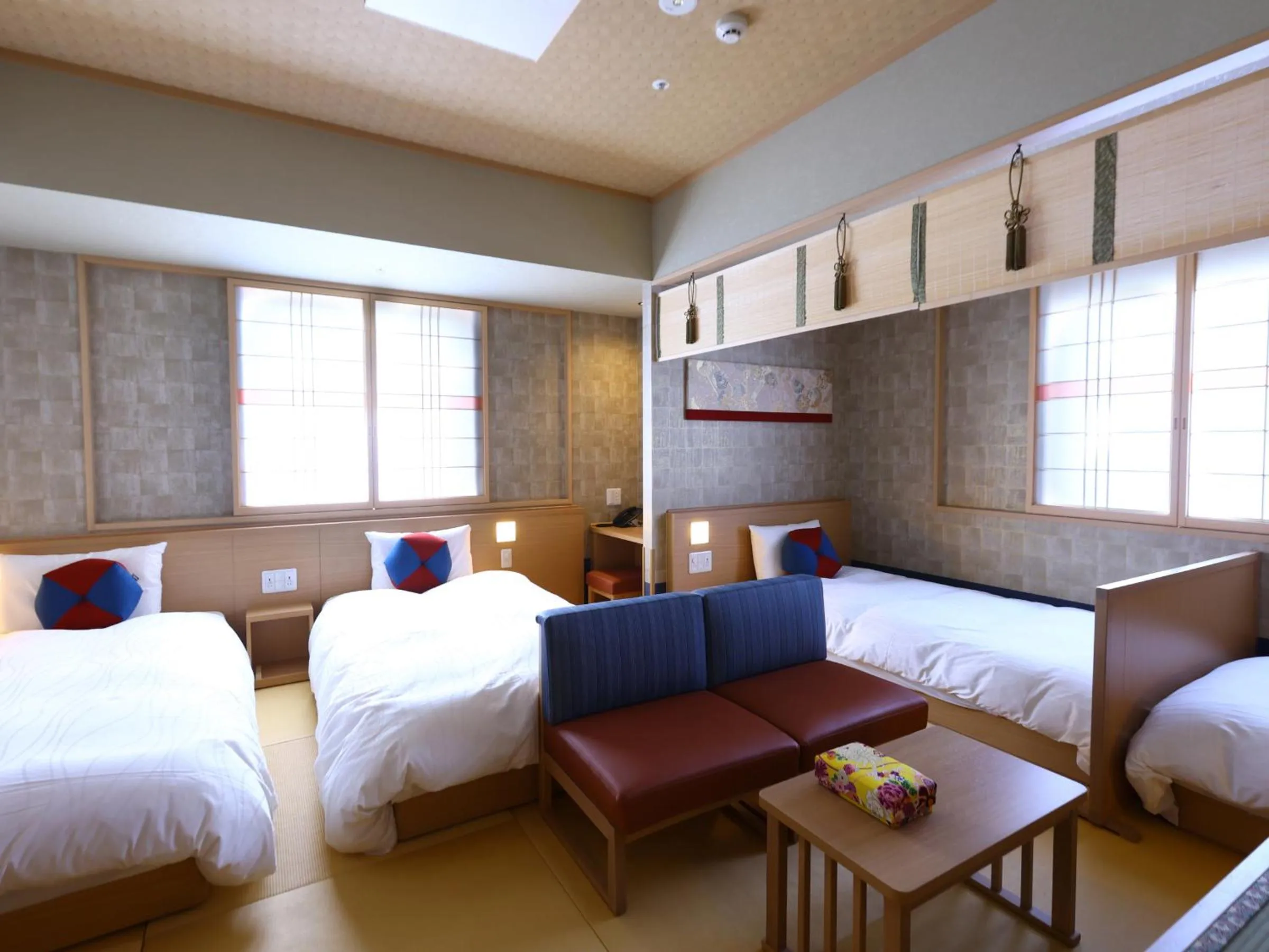 Photo of the whole room, Bed in Onyado Nono Kanazawa