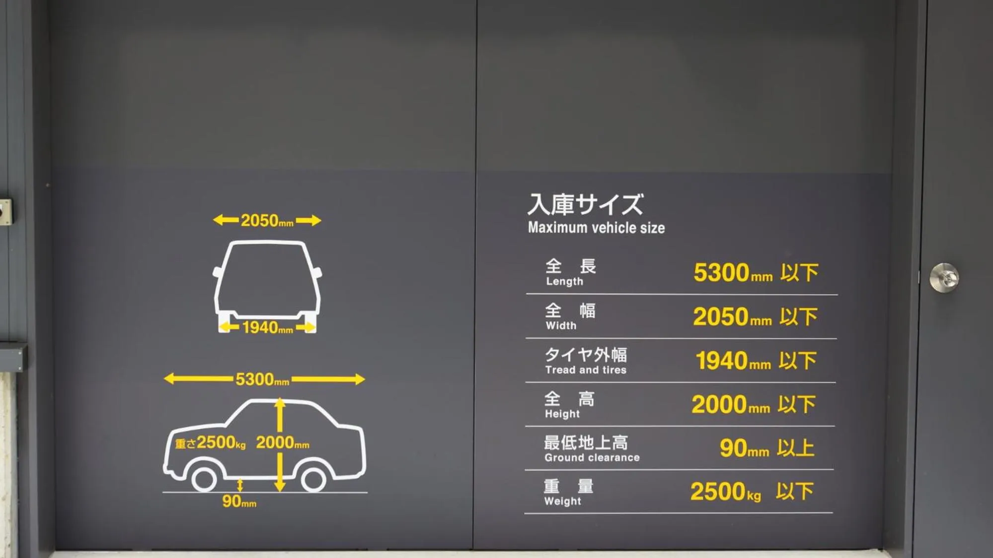 Parking in Onyado Nono Kanazawa