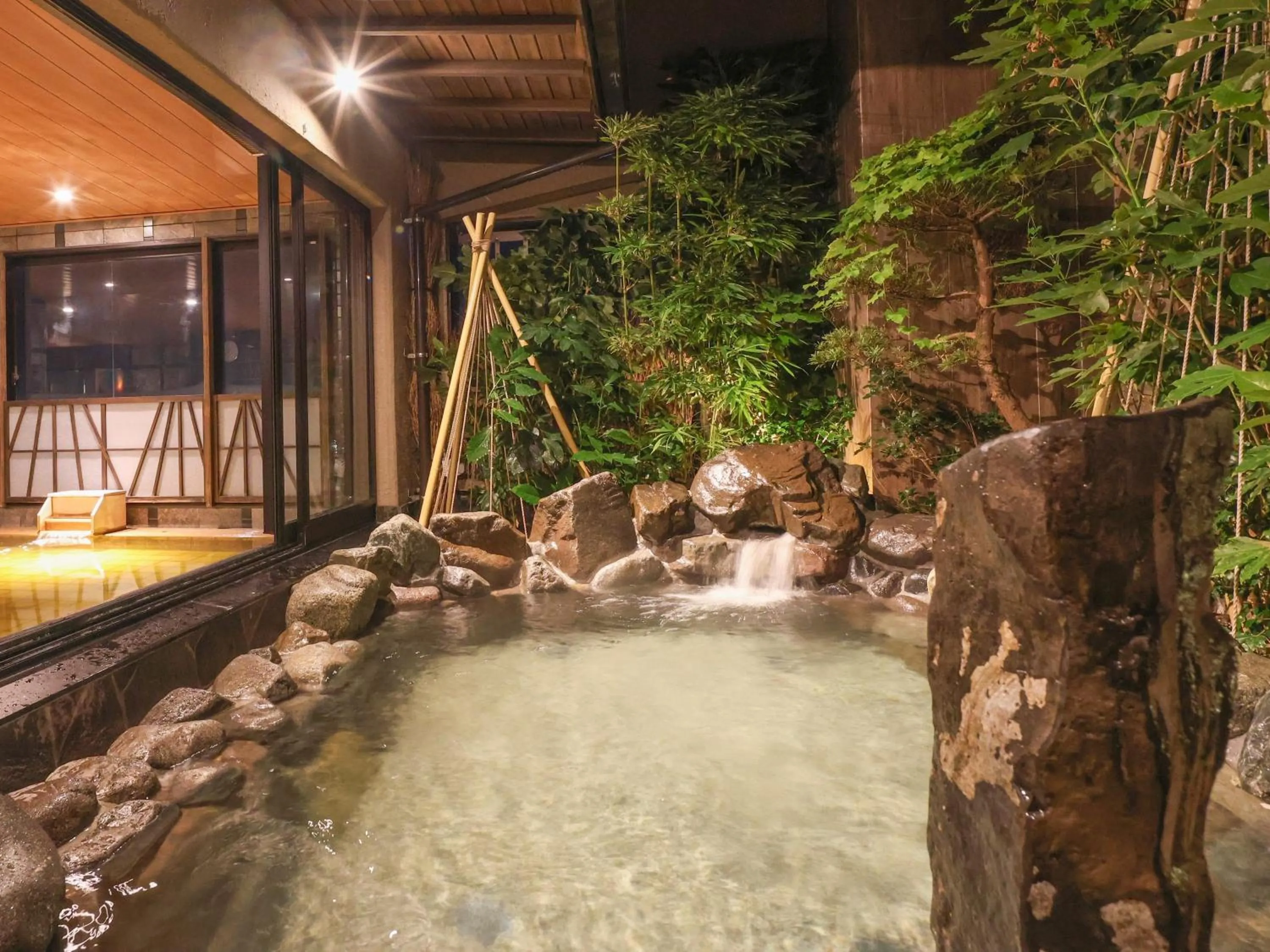 Hot Spring Bath in Onyado Nono Kanazawa