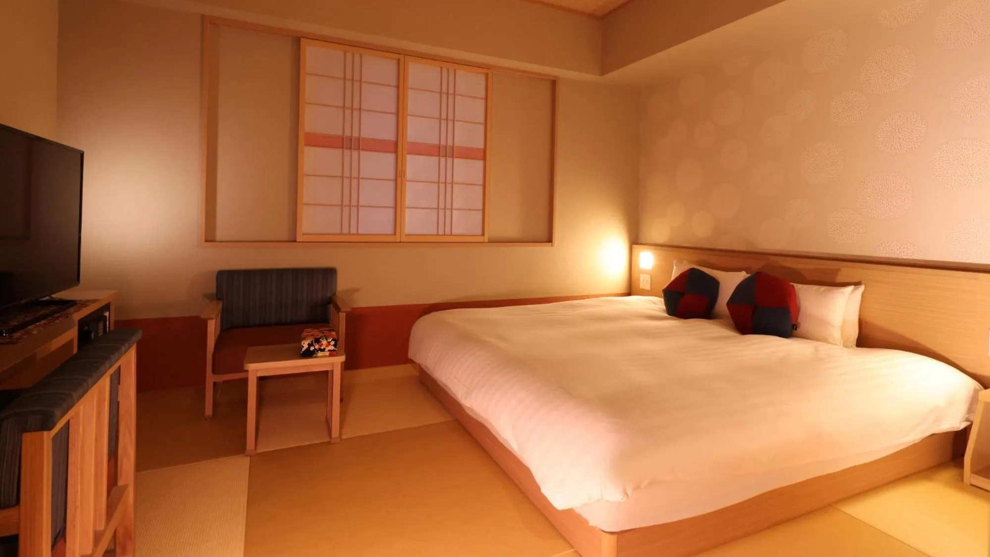 Photo of the whole room, Bed in Onyado Nono Kanazawa