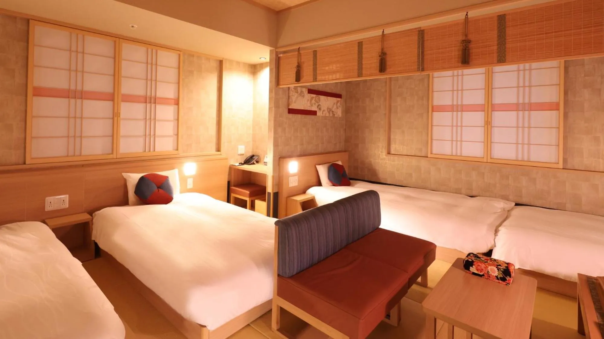 Photo of the whole room, Bed in Onyado Nono Kanazawa