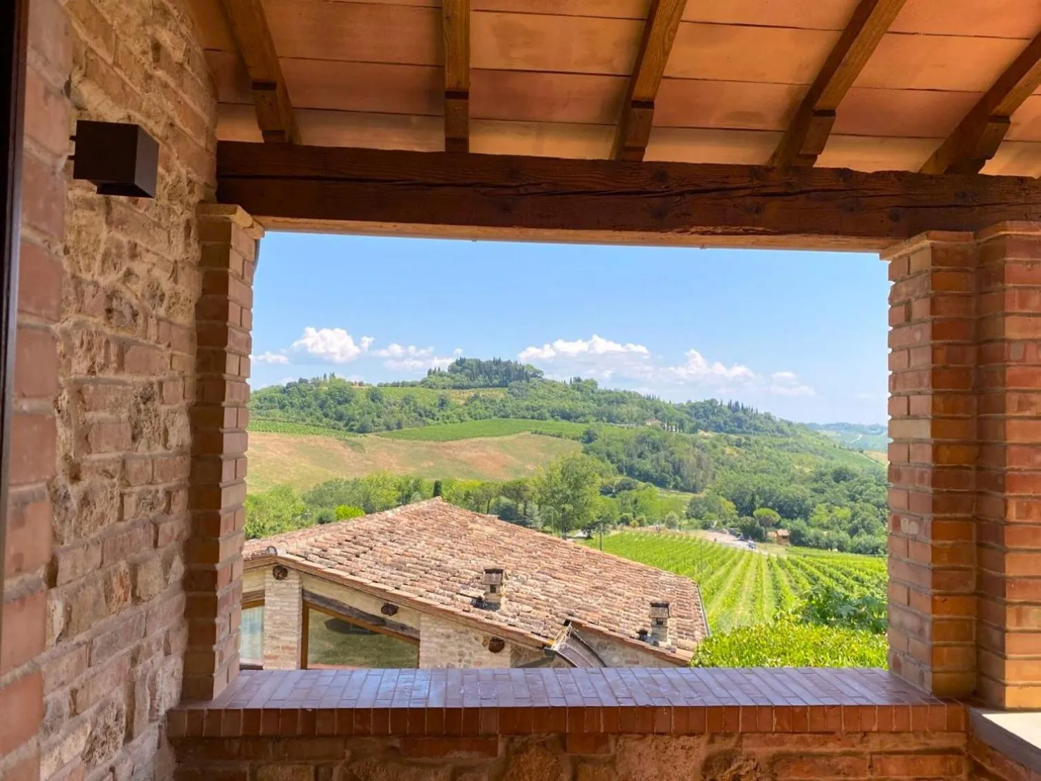 View (from property/room) in Tenuta Sovestro - Agriturismo e winery