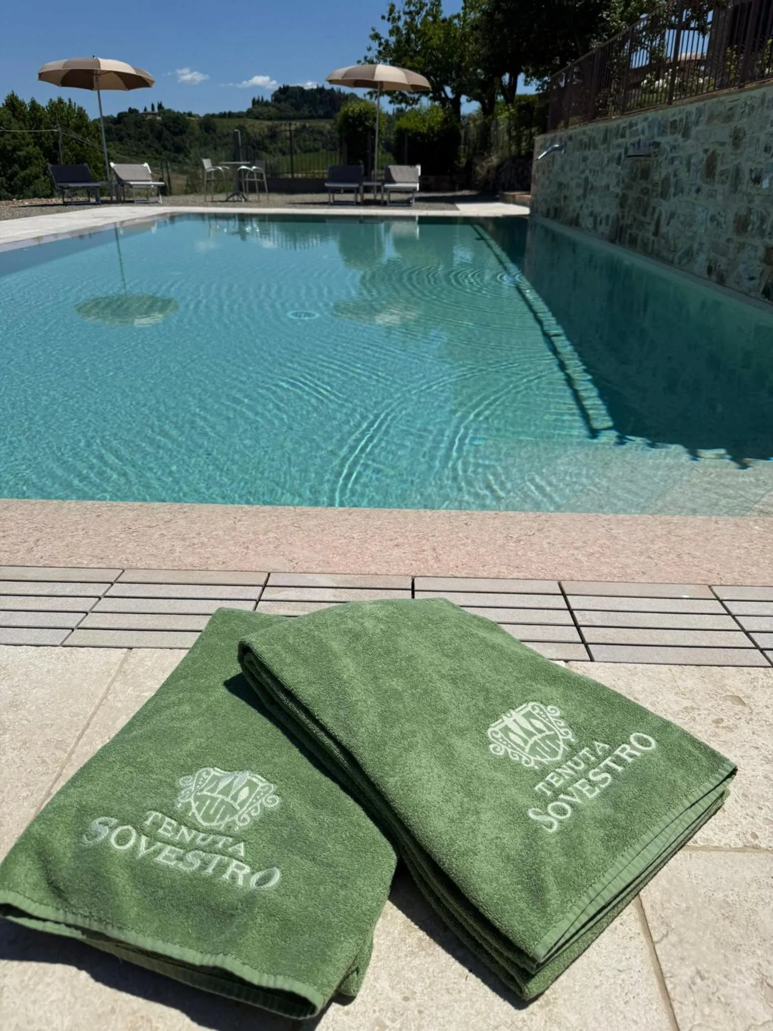 Swimming pool in Tenuta Sovestro - Agriturismo e winery