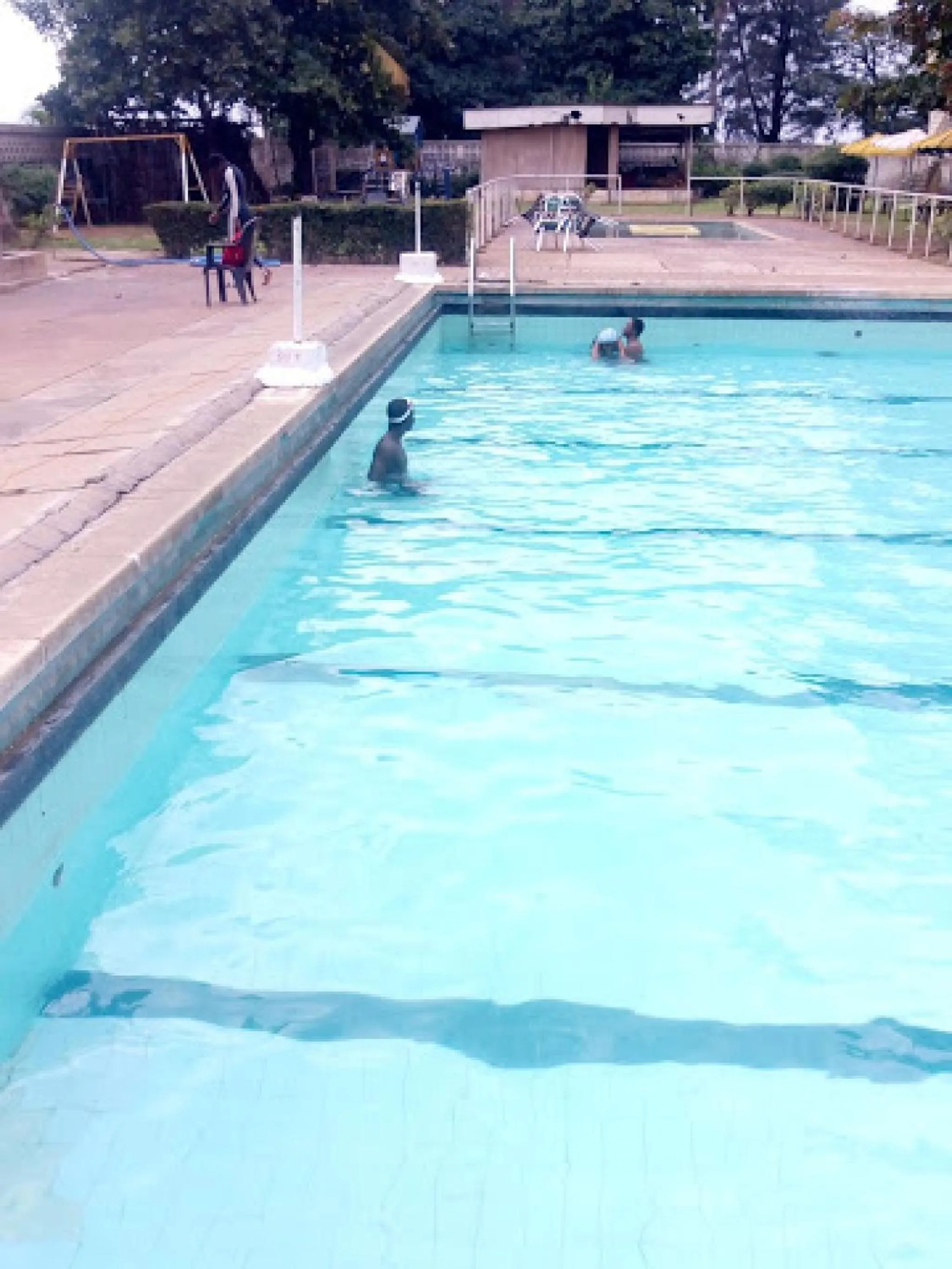 Swimming pool in Premier Hotel-ibadan