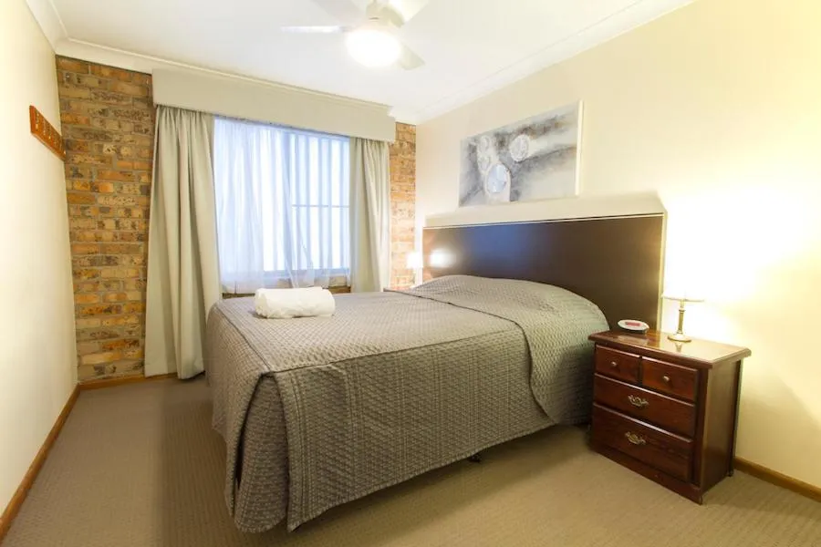 Bed in Harvest Lodge Motel - Gunnedah