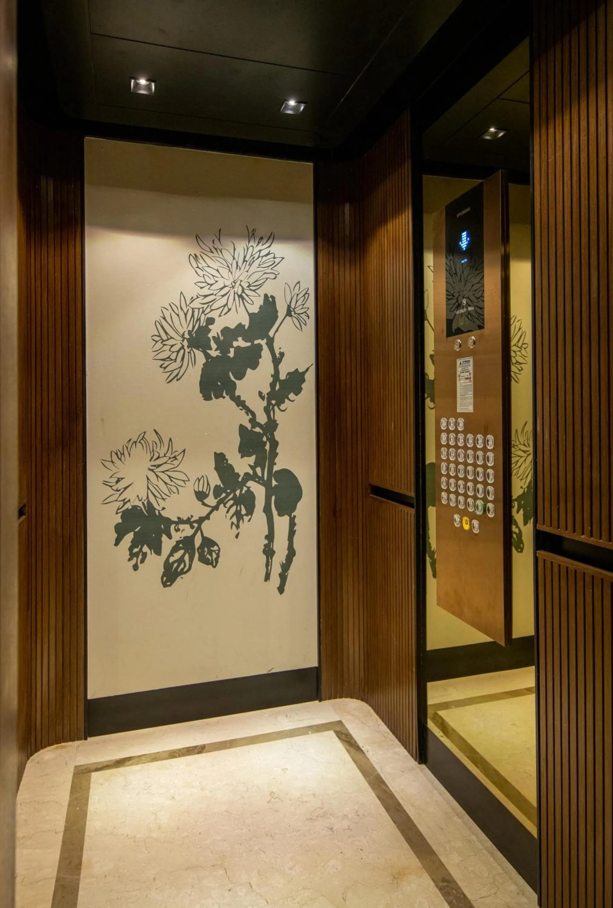 elevator in G Tower Furnished Apartment Rentals