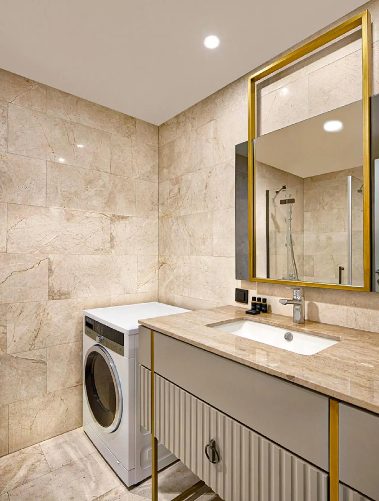 Bathroom in G Tower Furnished Apartment Rentals